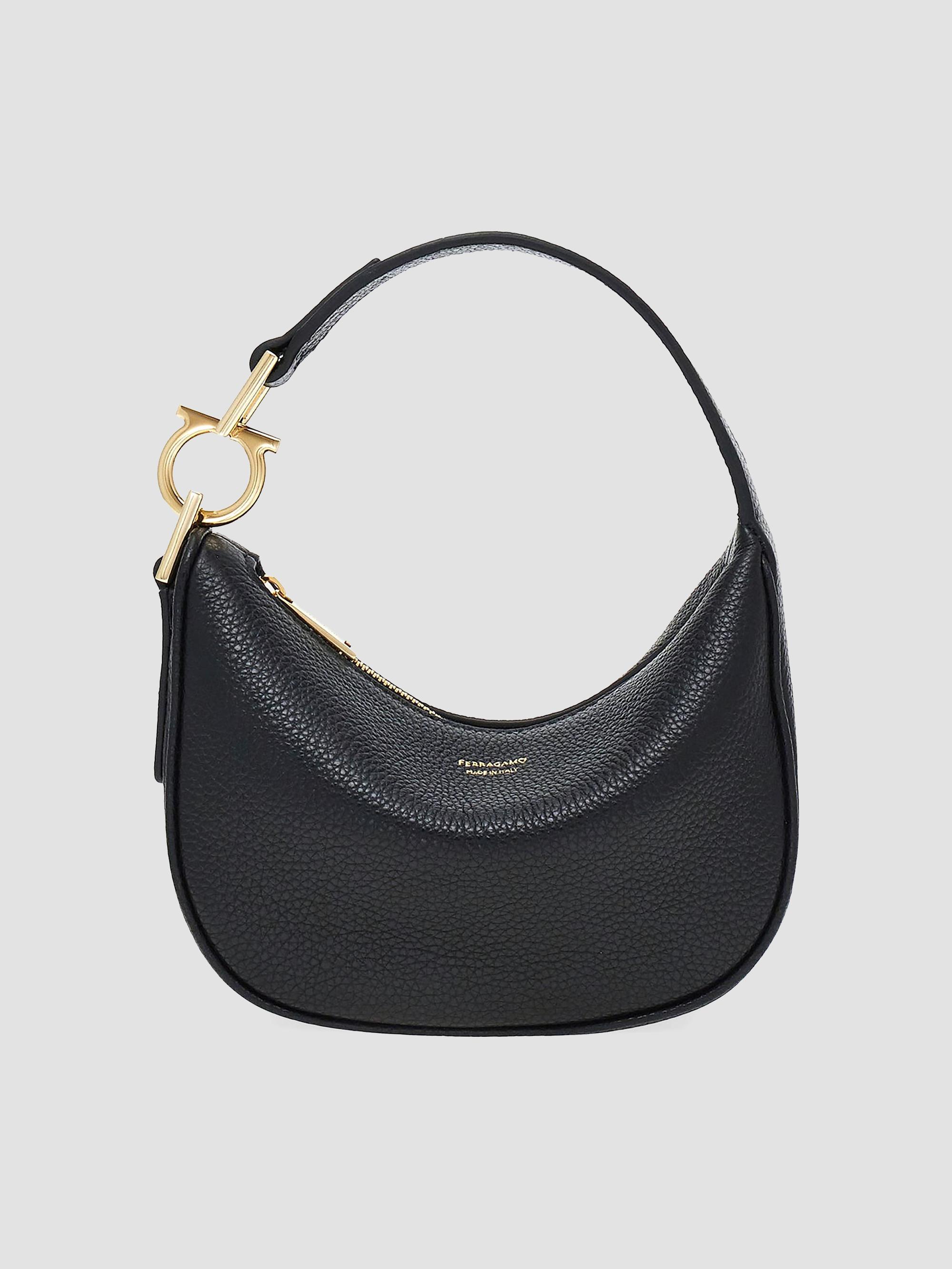 FERRAGAMO Mini Gancini Leather Top Handle Bag | Saks Fifth Avenue
