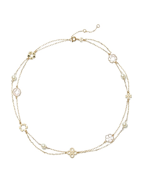 Faux Pearls 18K Gold Plated Layered Bracelet Faux Pearls 18K Gold Plated Layered Bracelet