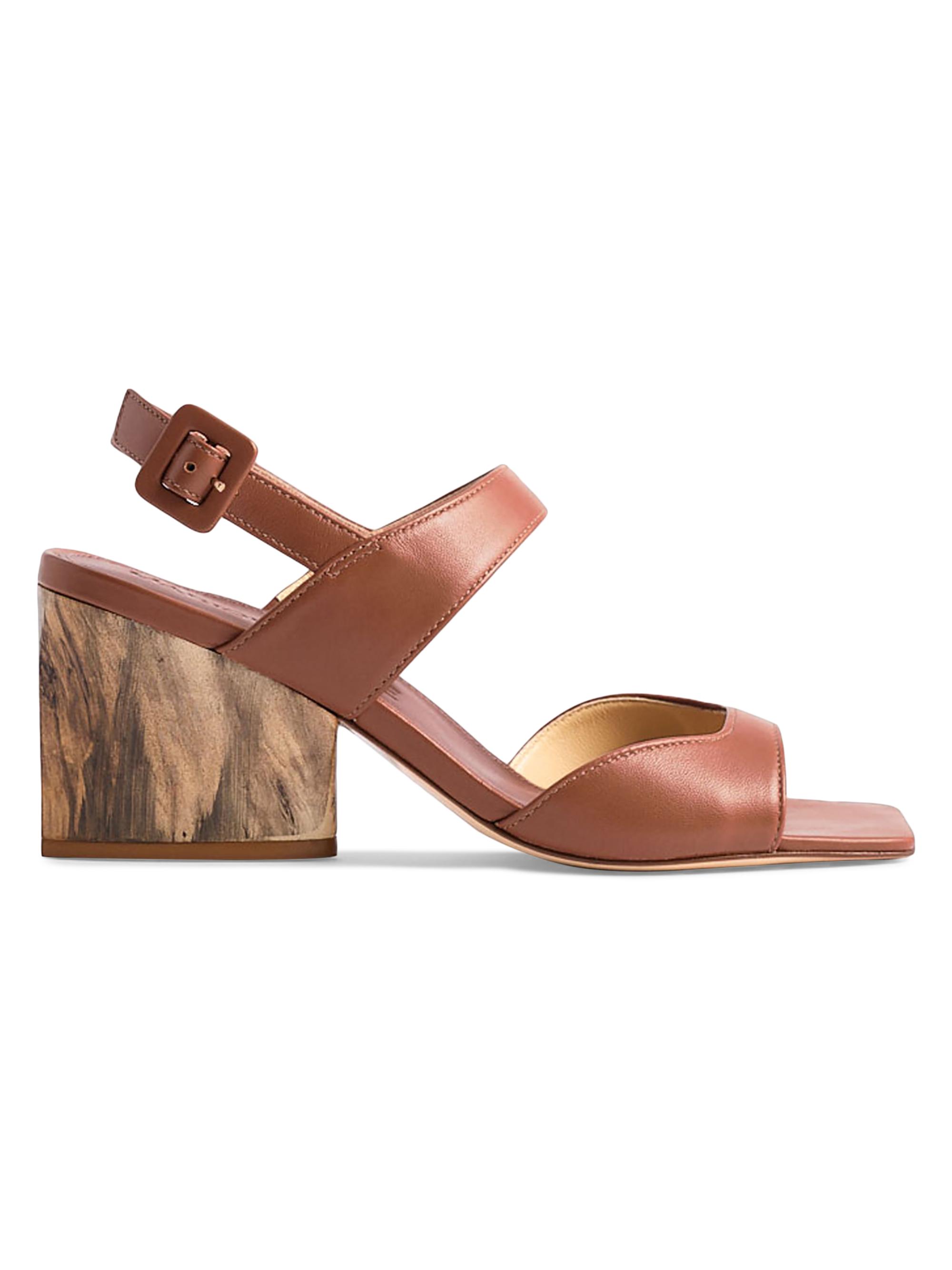 Marion Parke Women's Andrea 70MM Sandals - Luggage