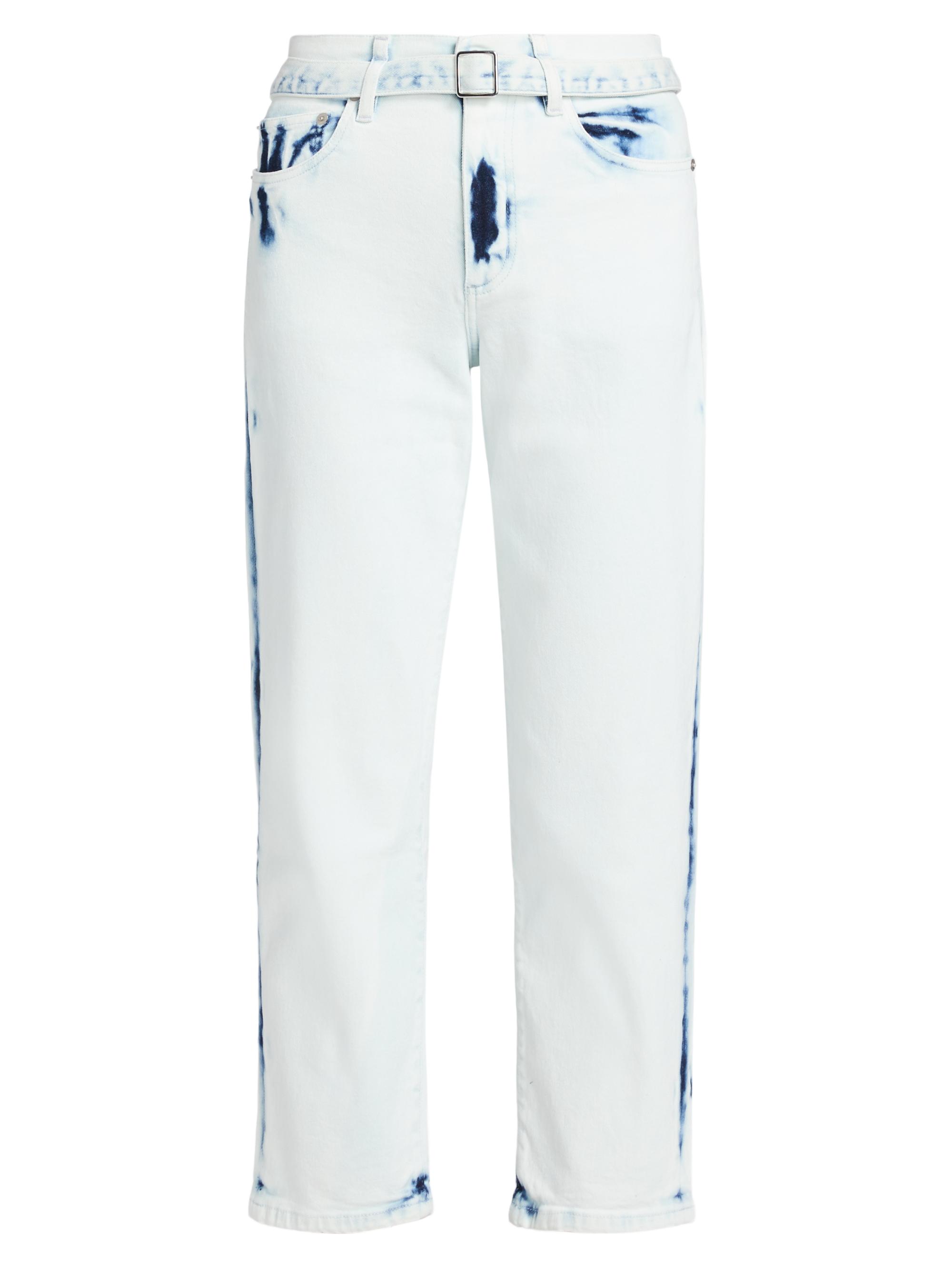 Proenza Schouler Women's Ellswort Bleached Crop Jeans - Bleach Out