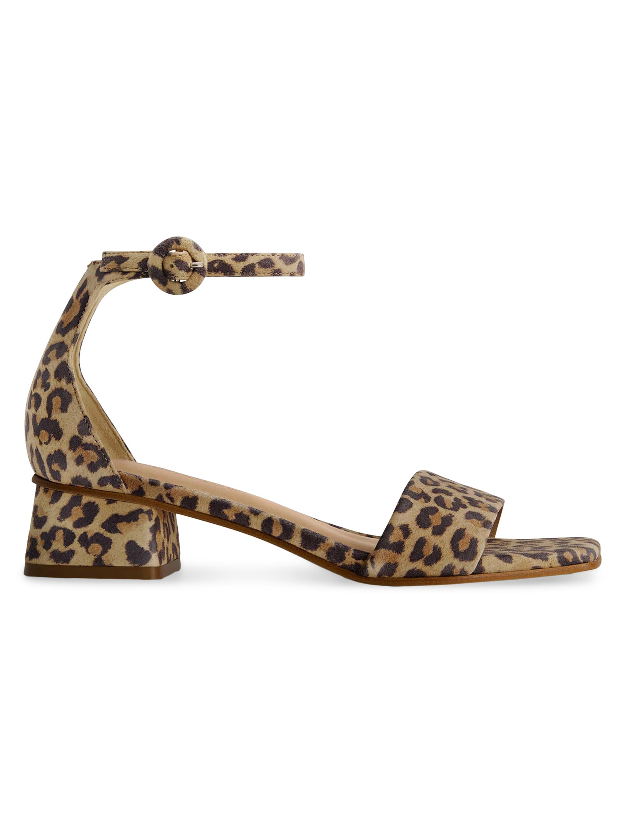 Bernardo Women's Jalena Low Heel Sandals - Sand Cheetah