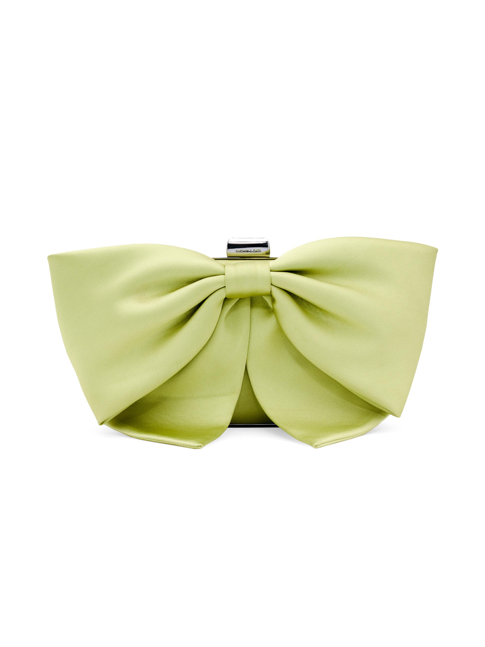 Sachin & Babi Women's Cupids Duchess Satin Clutch - Electric Lime