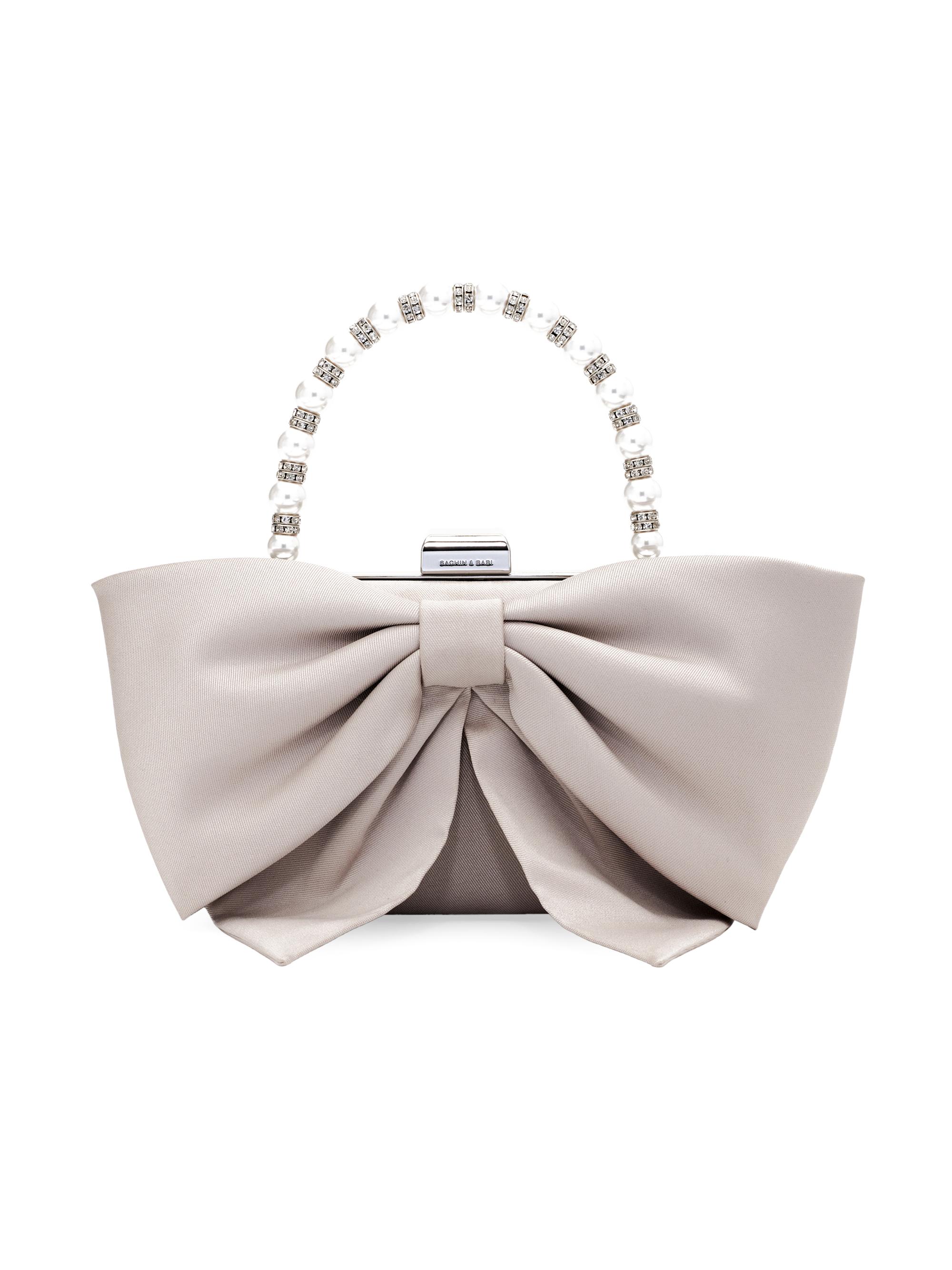 Sachin & Babi Women's Bubbly Embellished Top Handle Bag - Pewter