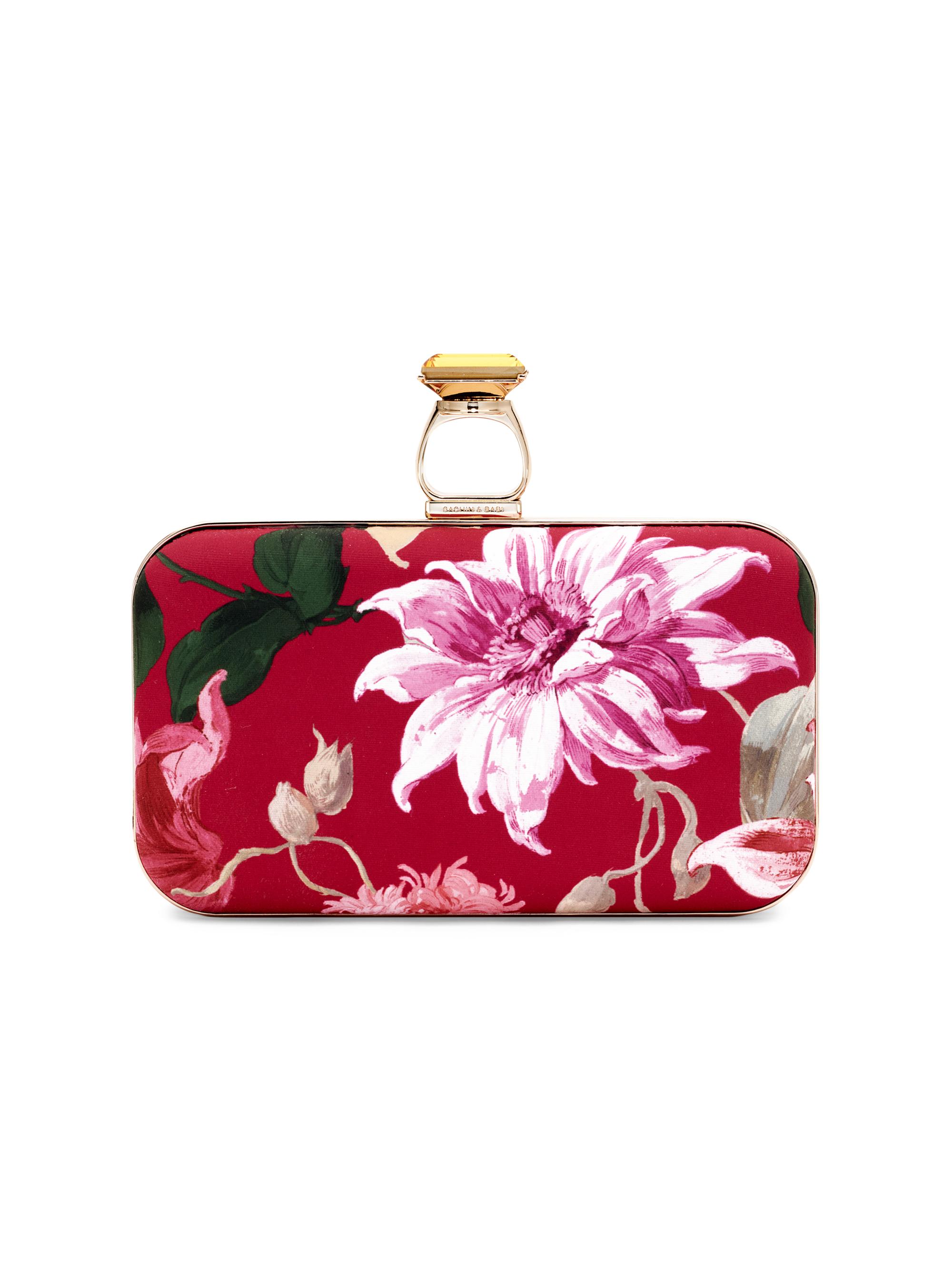 Sachin & Babi Women's On The Rocks Floral Clutch - Pink