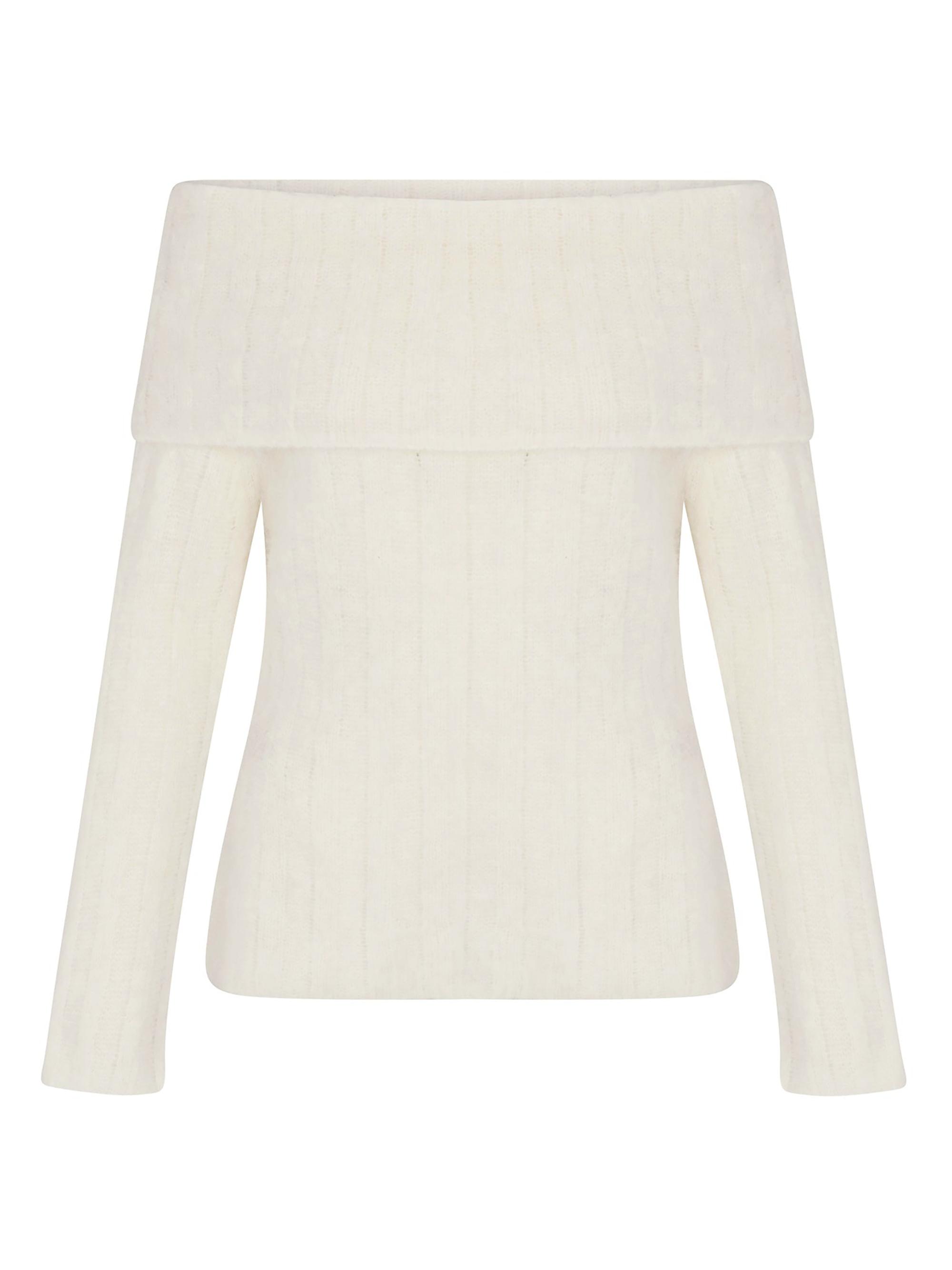 Rebecca Taylor Women's Miro Alpaca-Blend Sweater - Eggshell