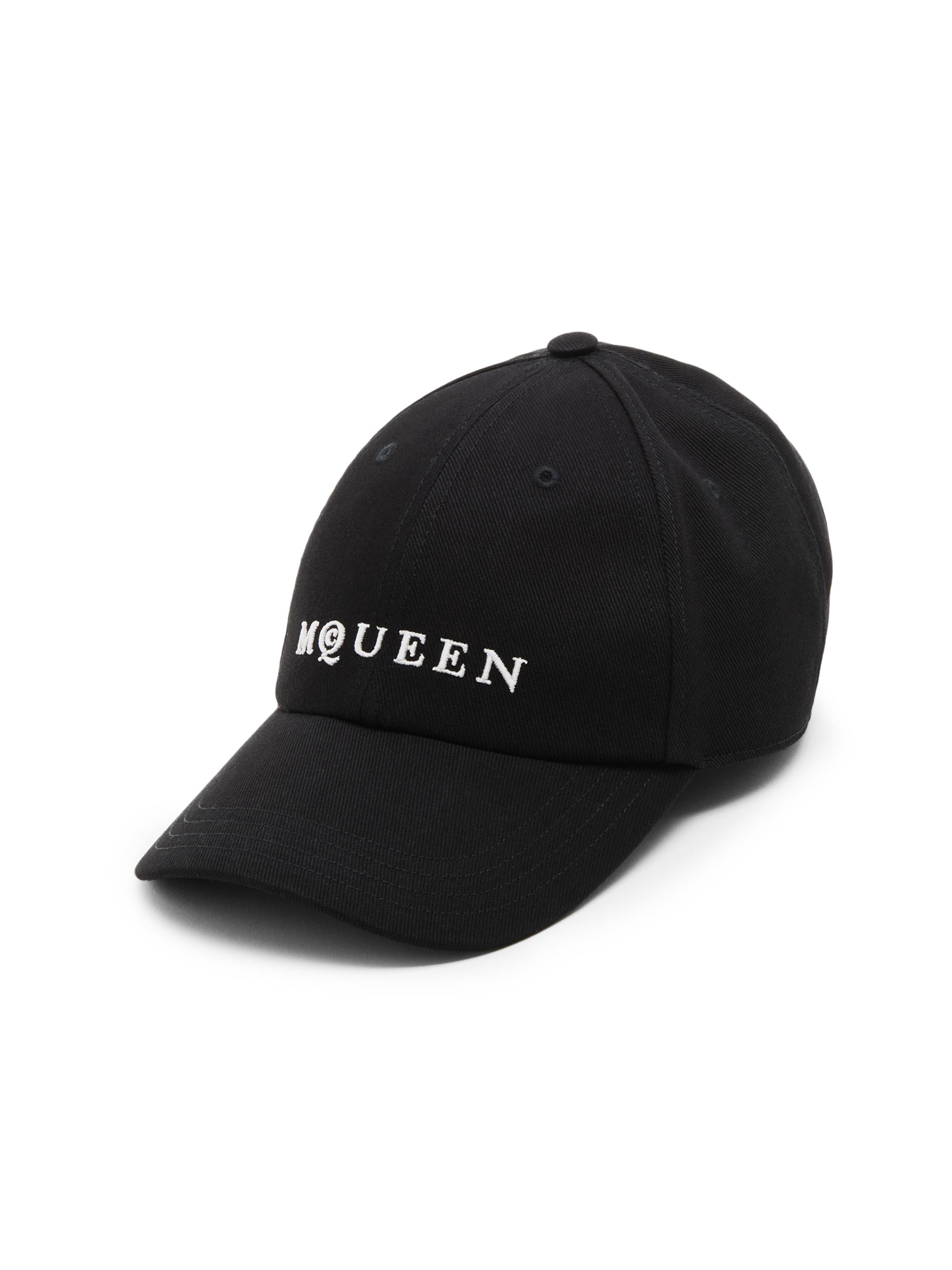 McQueen Men's Logo Baseball Cap - Black