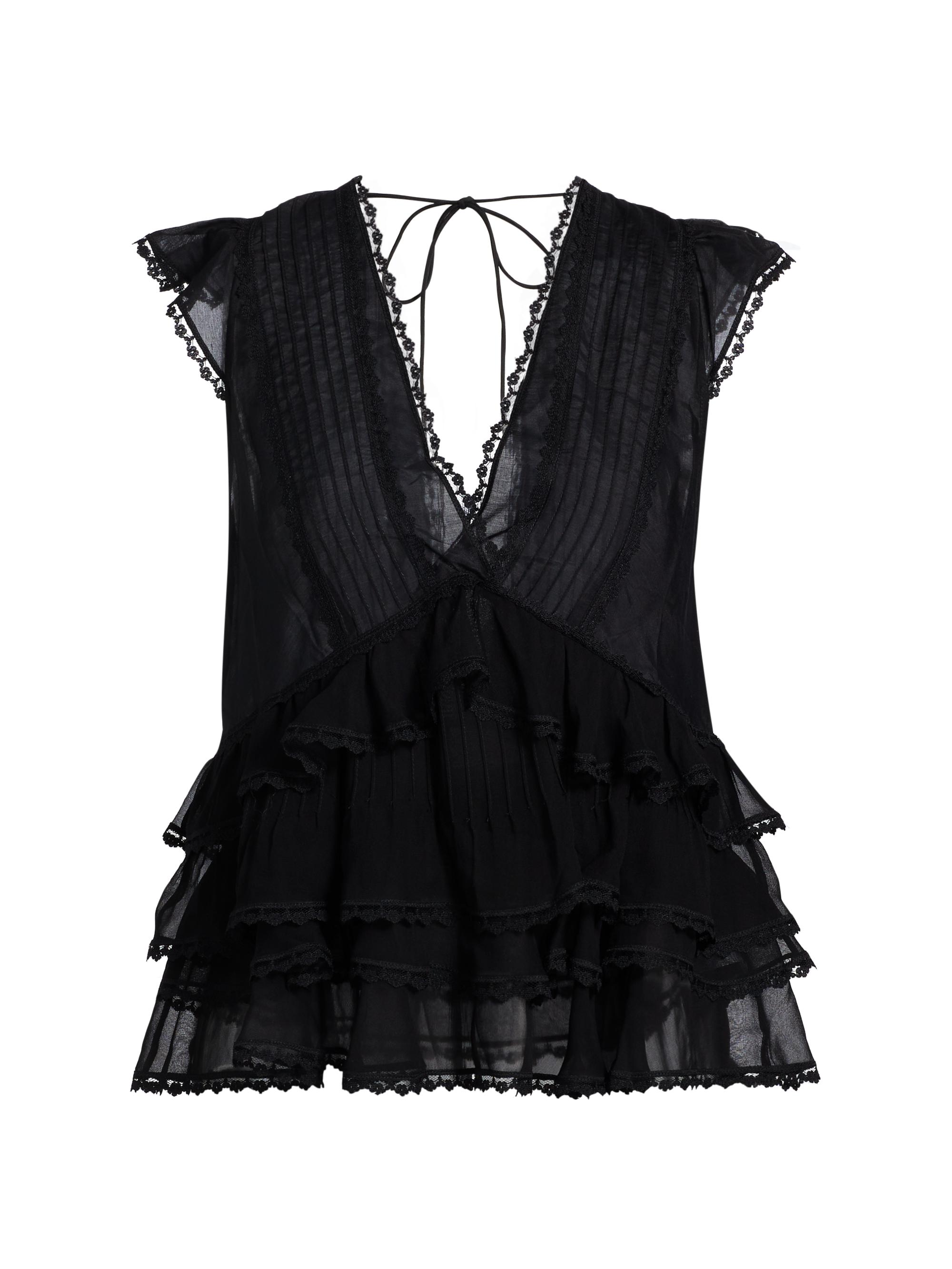 alice+olivia タキシード風チェスター XS ホワイト×ブラック Alice +