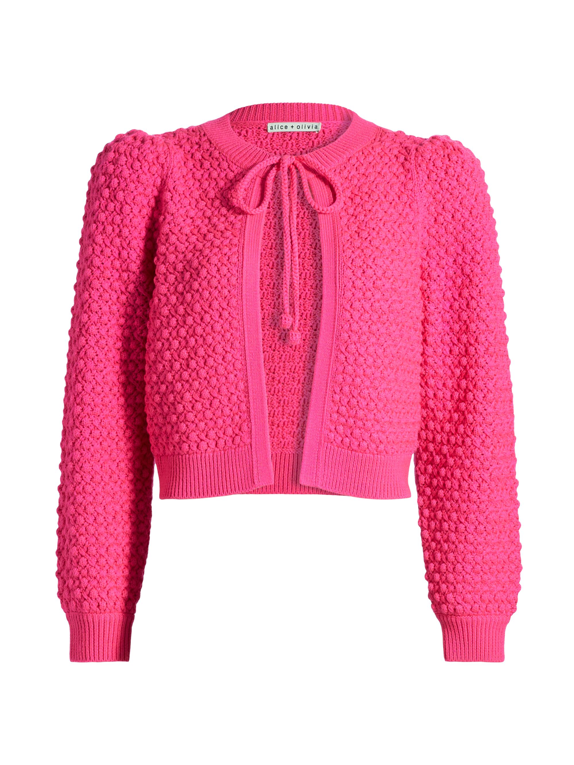 alice+olivia カーディガン Alice + Olivia Dollie Cardigan | Black | FARFETCH