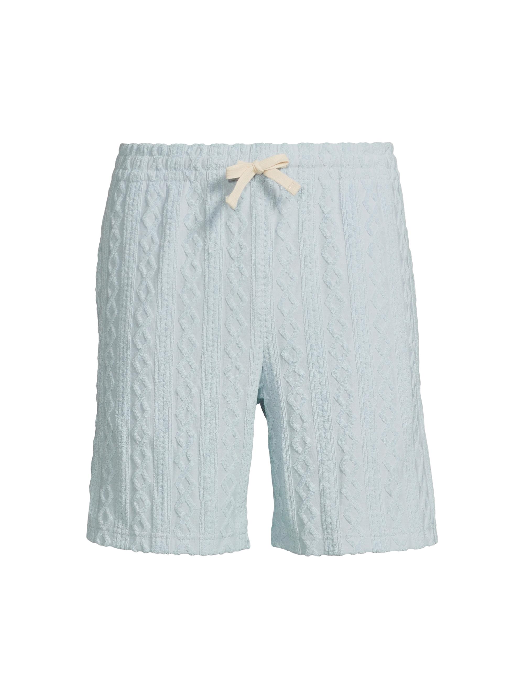 Rails Men's Nova Cable-Knit Drawstring Shorts - Coastal Blue