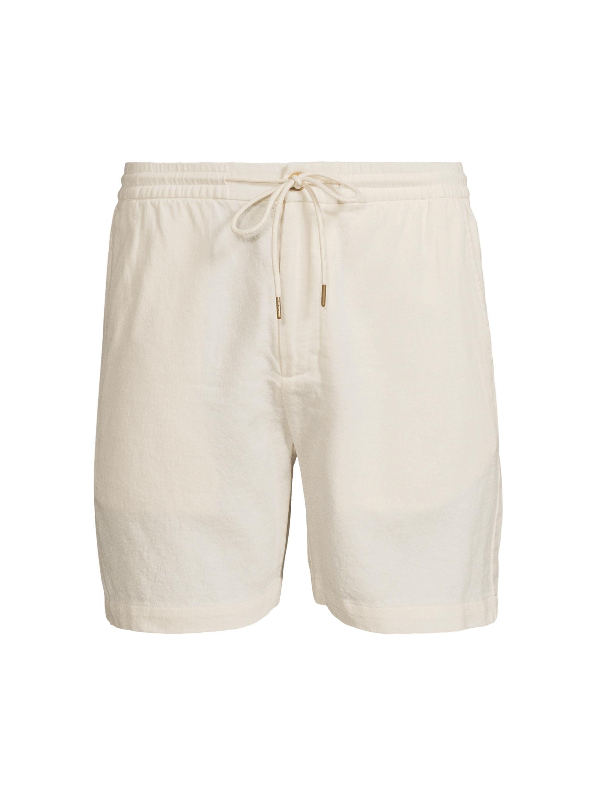 Rails Men's Archer Cotton-Linen Shorts - Ecru