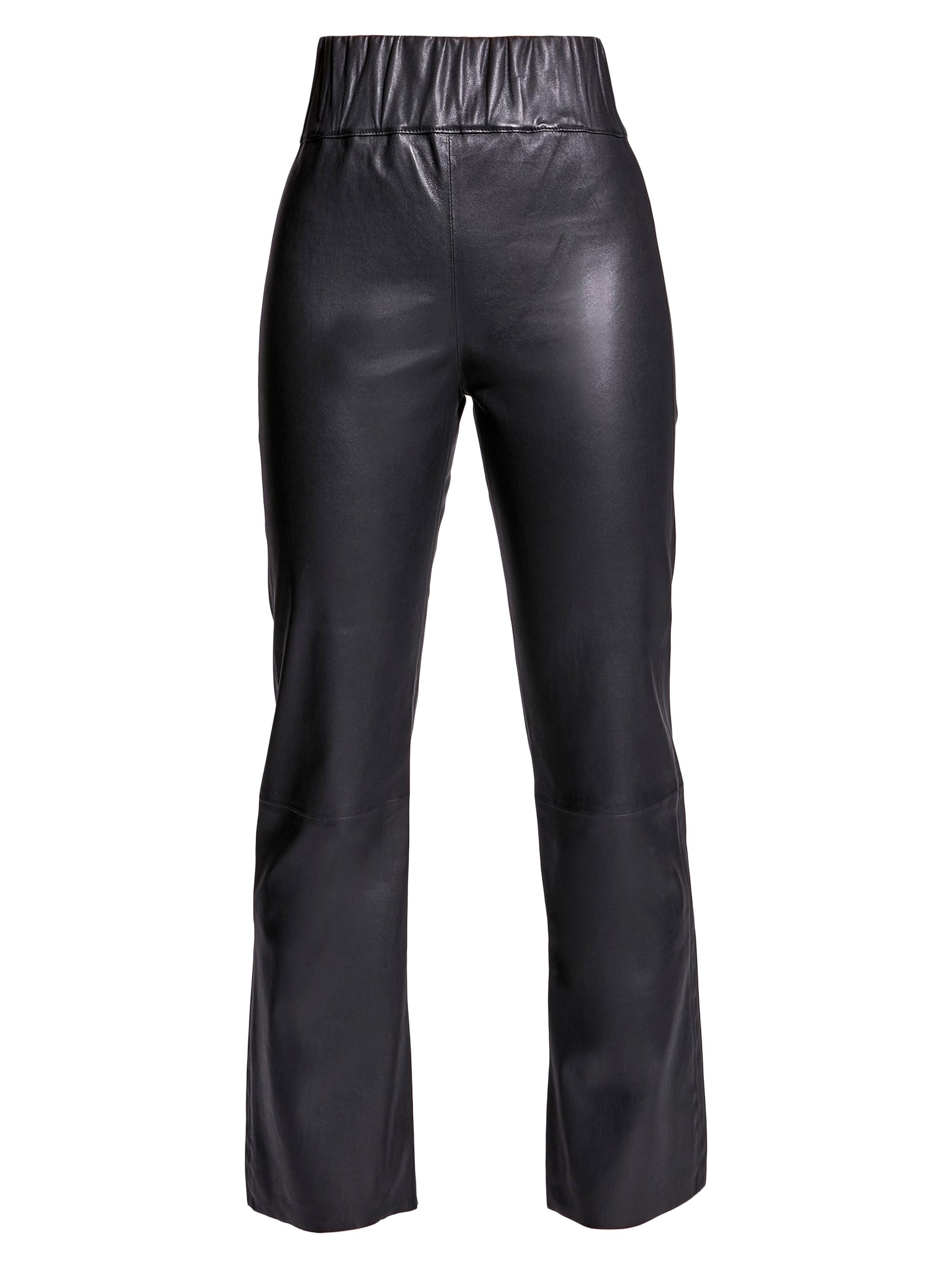 AS by DF Women's Reagan Stretch Leather Pants - Black