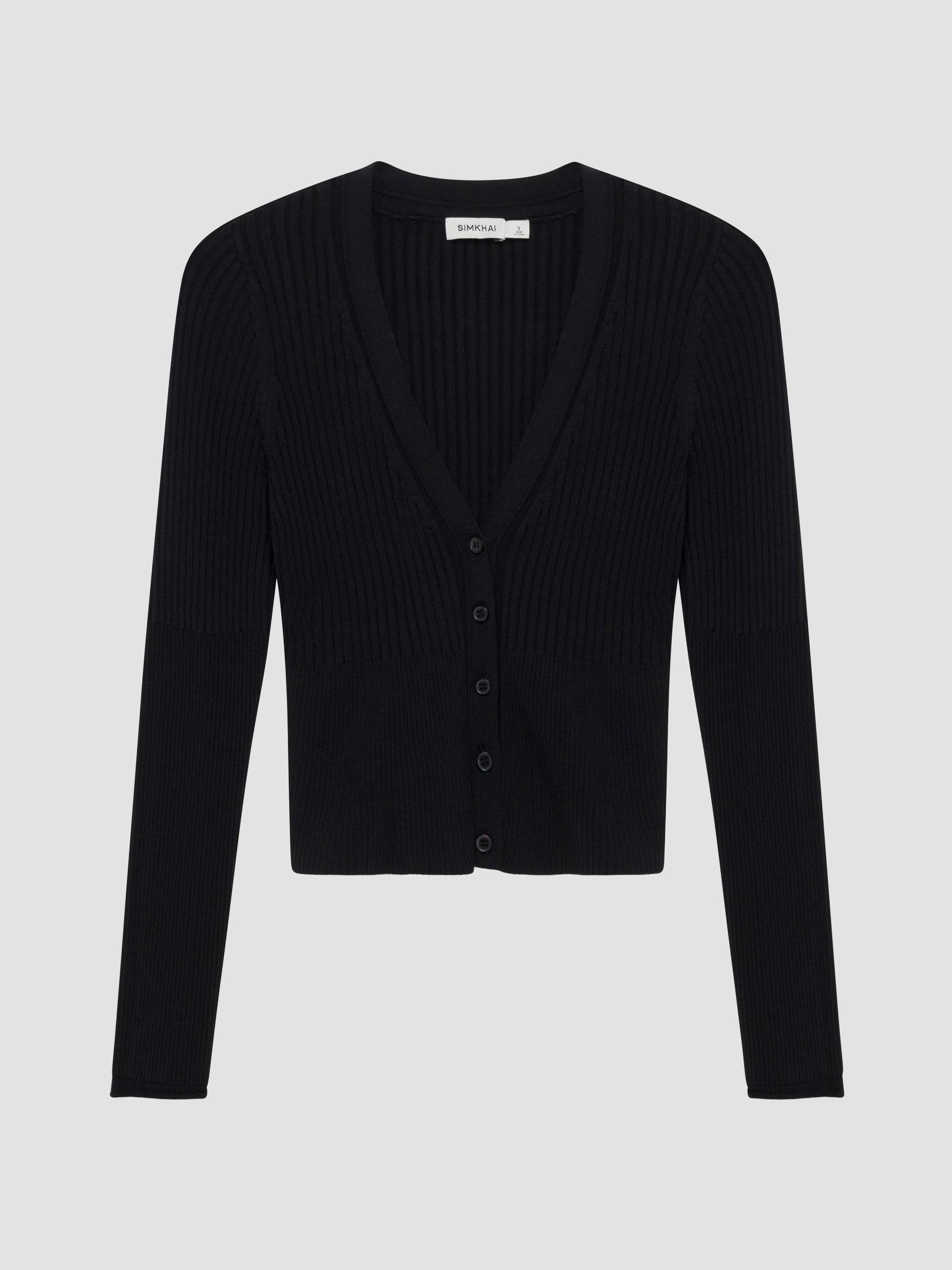 Theory Merino Wool Crop Cardigan | Saks Fifth Avenue