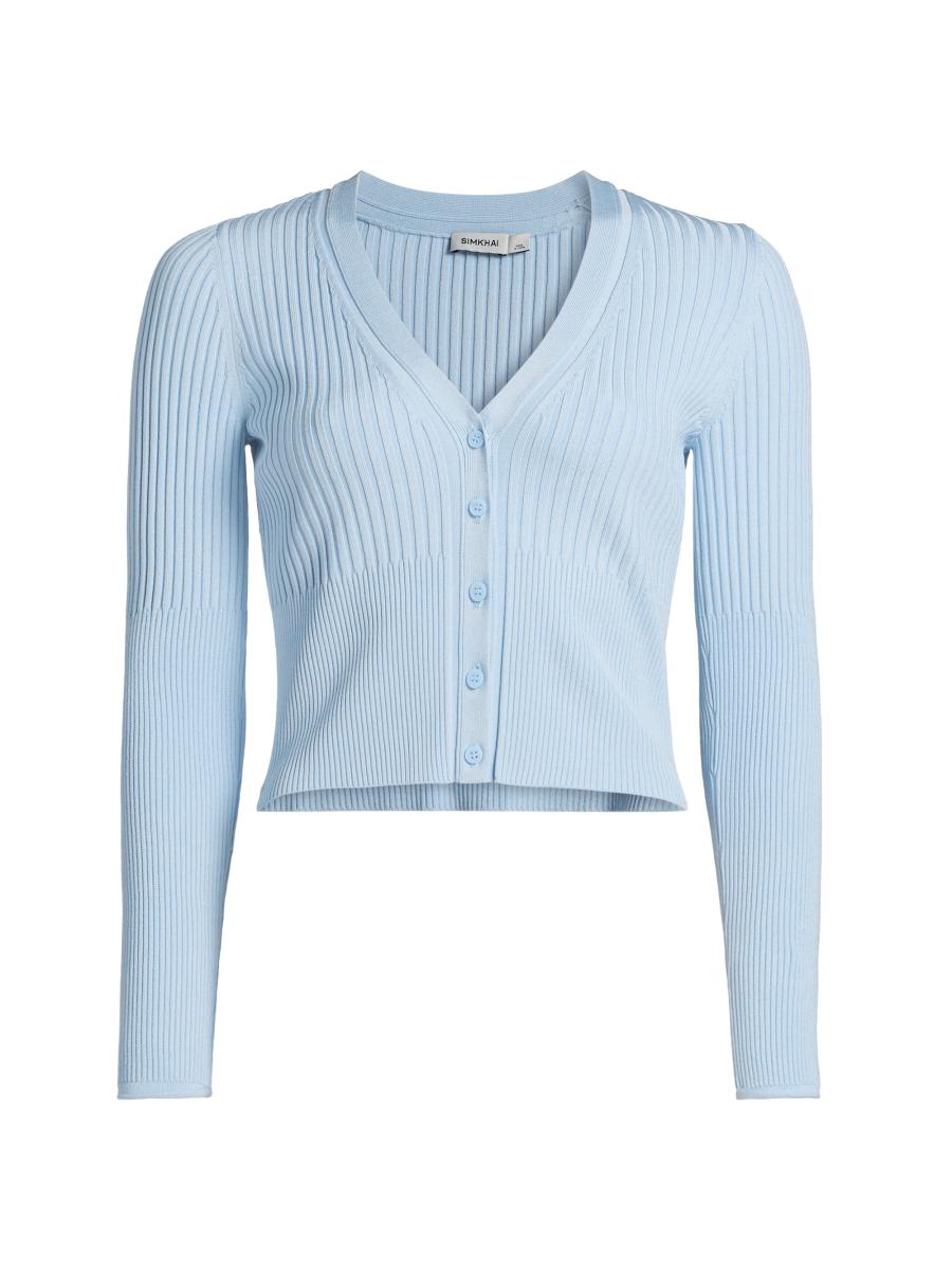 Simkhai Women's Ailany Shrunken Cardigan