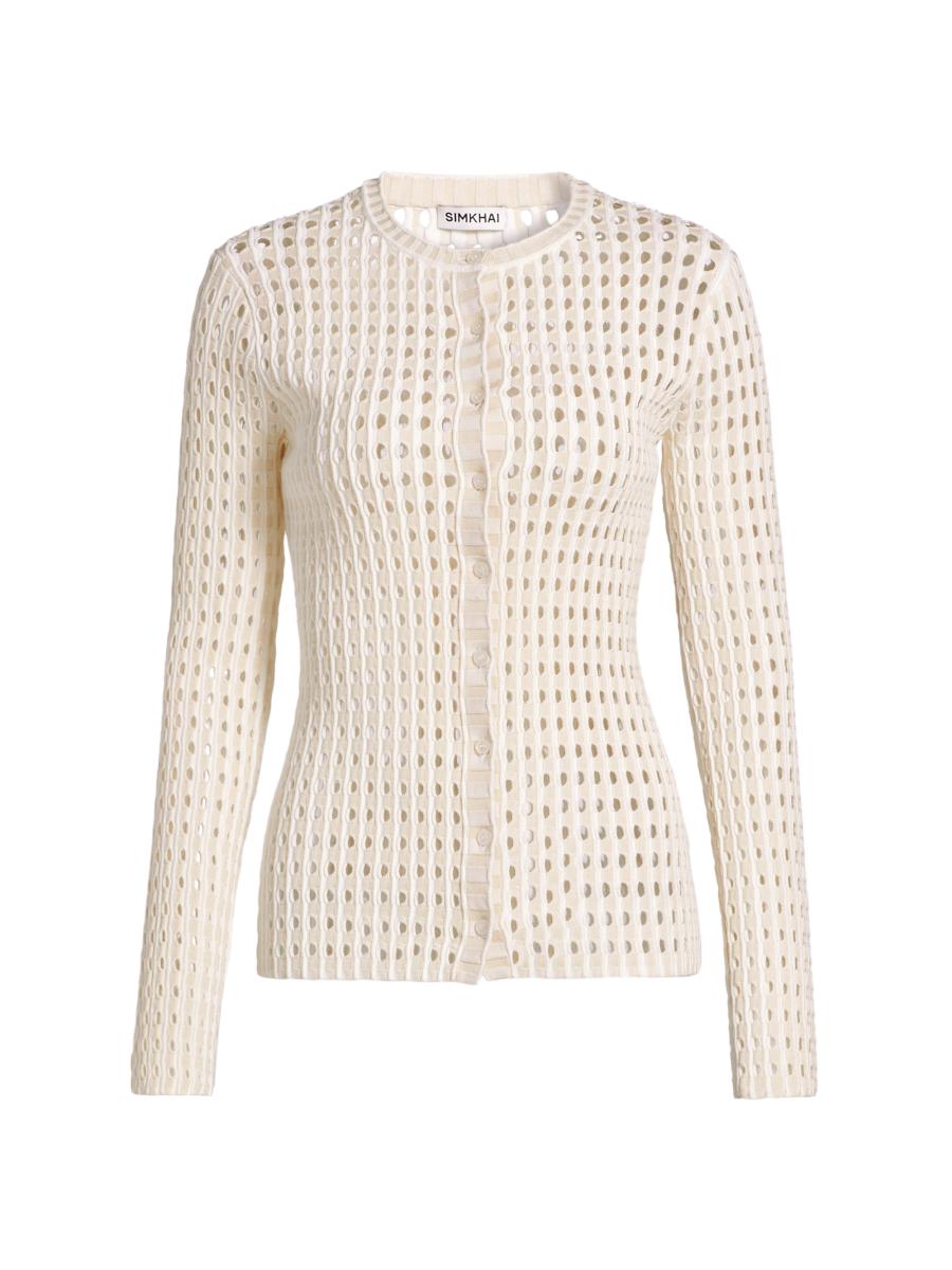 Simkhai Women's Gracen Knit Cardigan In Multi