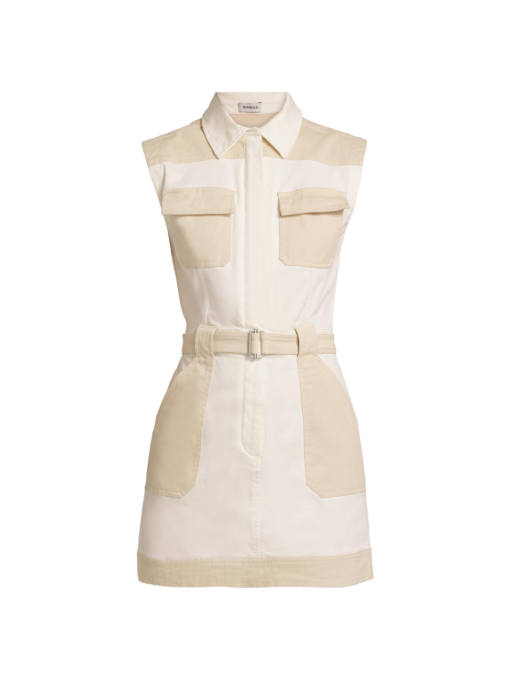 SIMKHAI Women's Esmee Pocket Minidress -  Multi