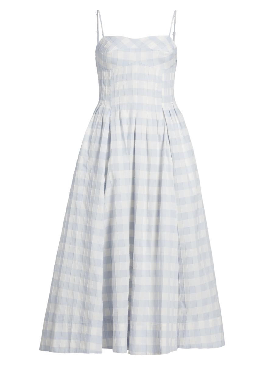 ☆Ch Checked Long Dress/KIMHEKIM☆ KIMHEKIM SS24 - Copypaste Magazine