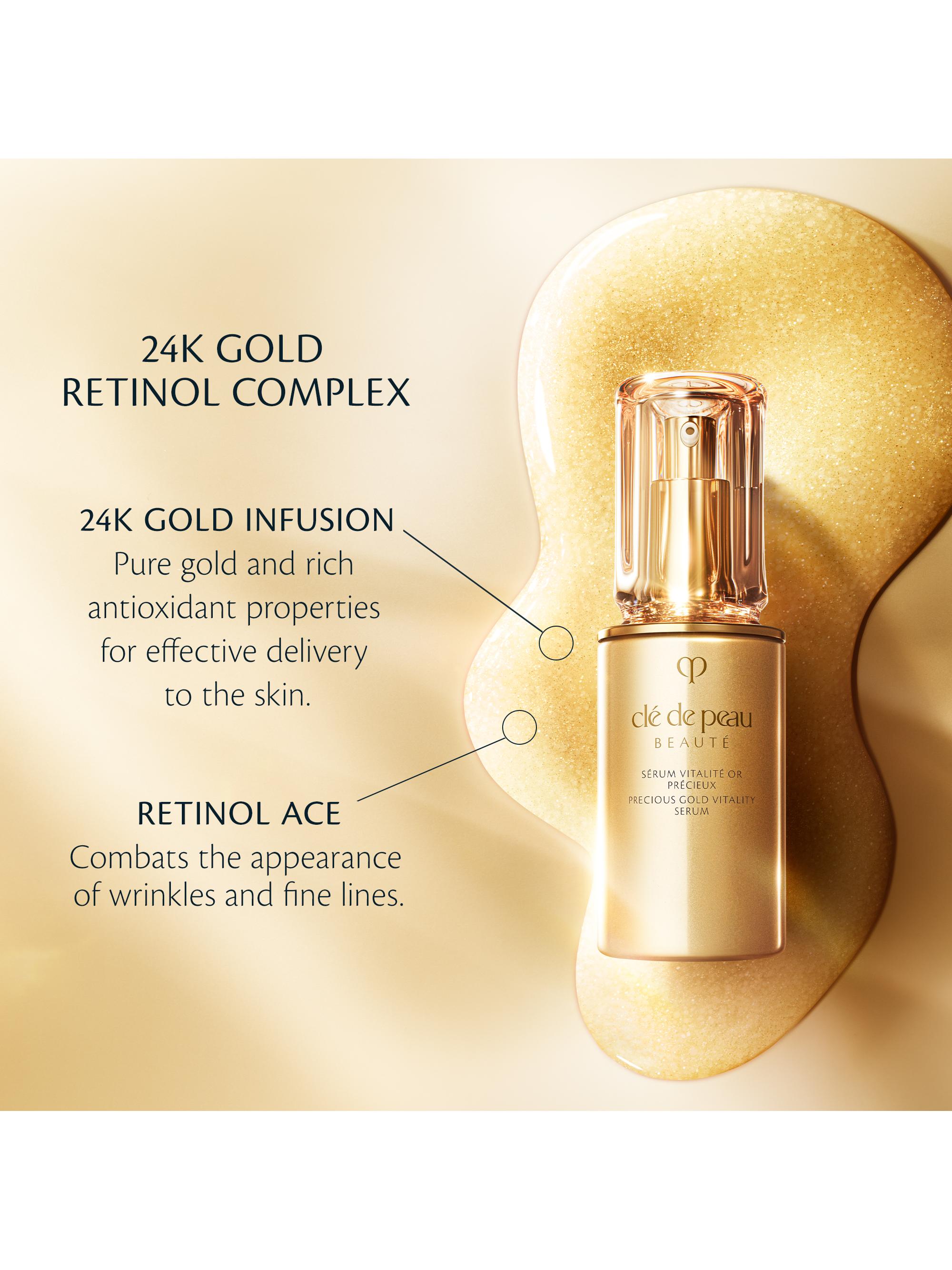 Clé de Peau Beauté Precious Gold Vitality Serum | Saks Fifth Avenue