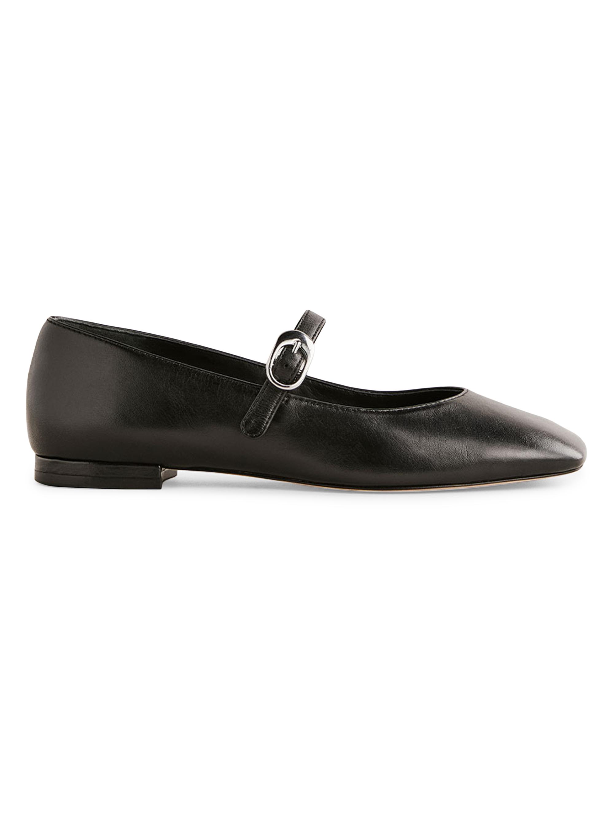 Reformation Melissa Leather Mary Jane Flats Saks Fifth Avenue