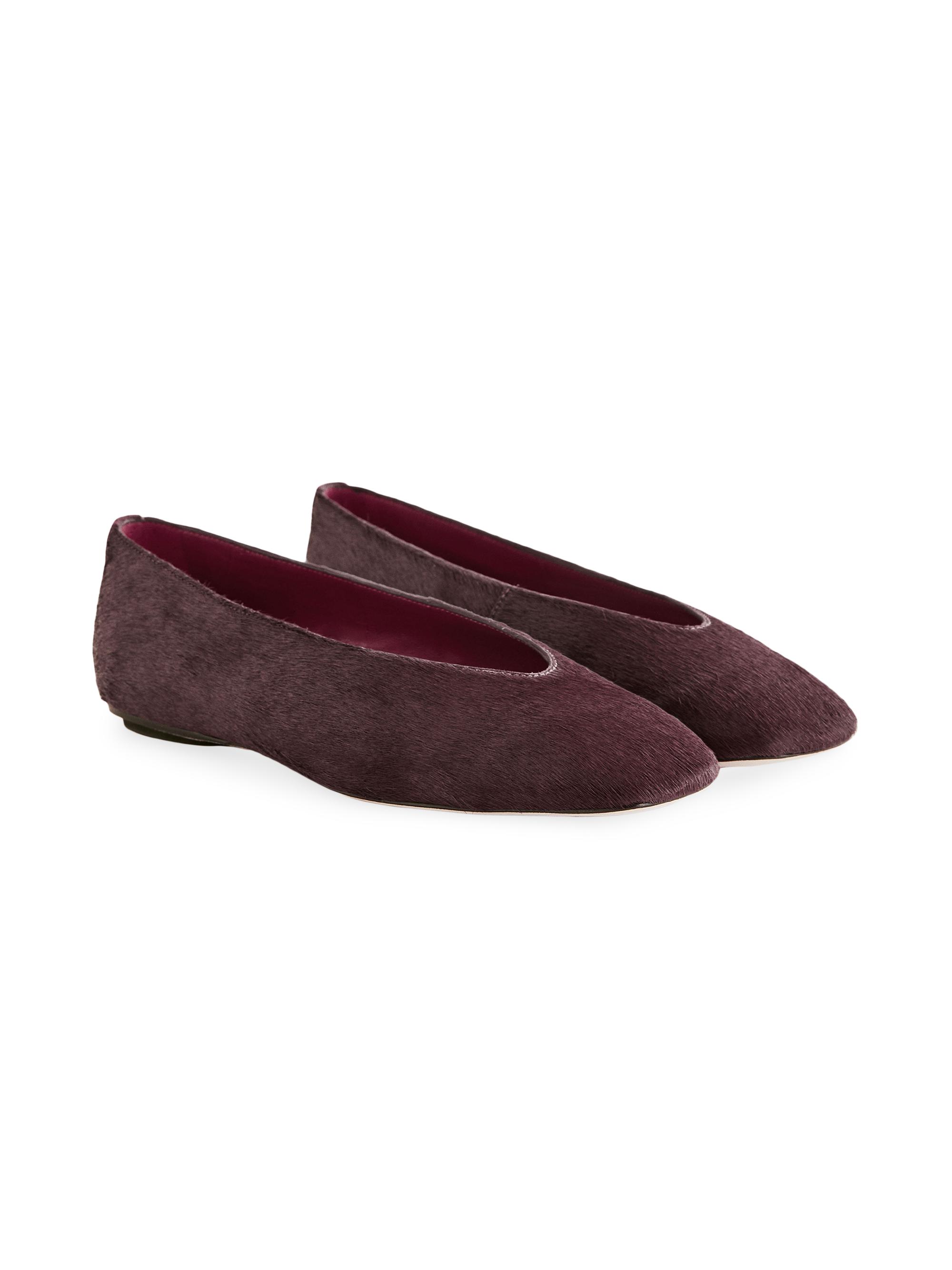 Prudence Calf Hair Ballet Flats