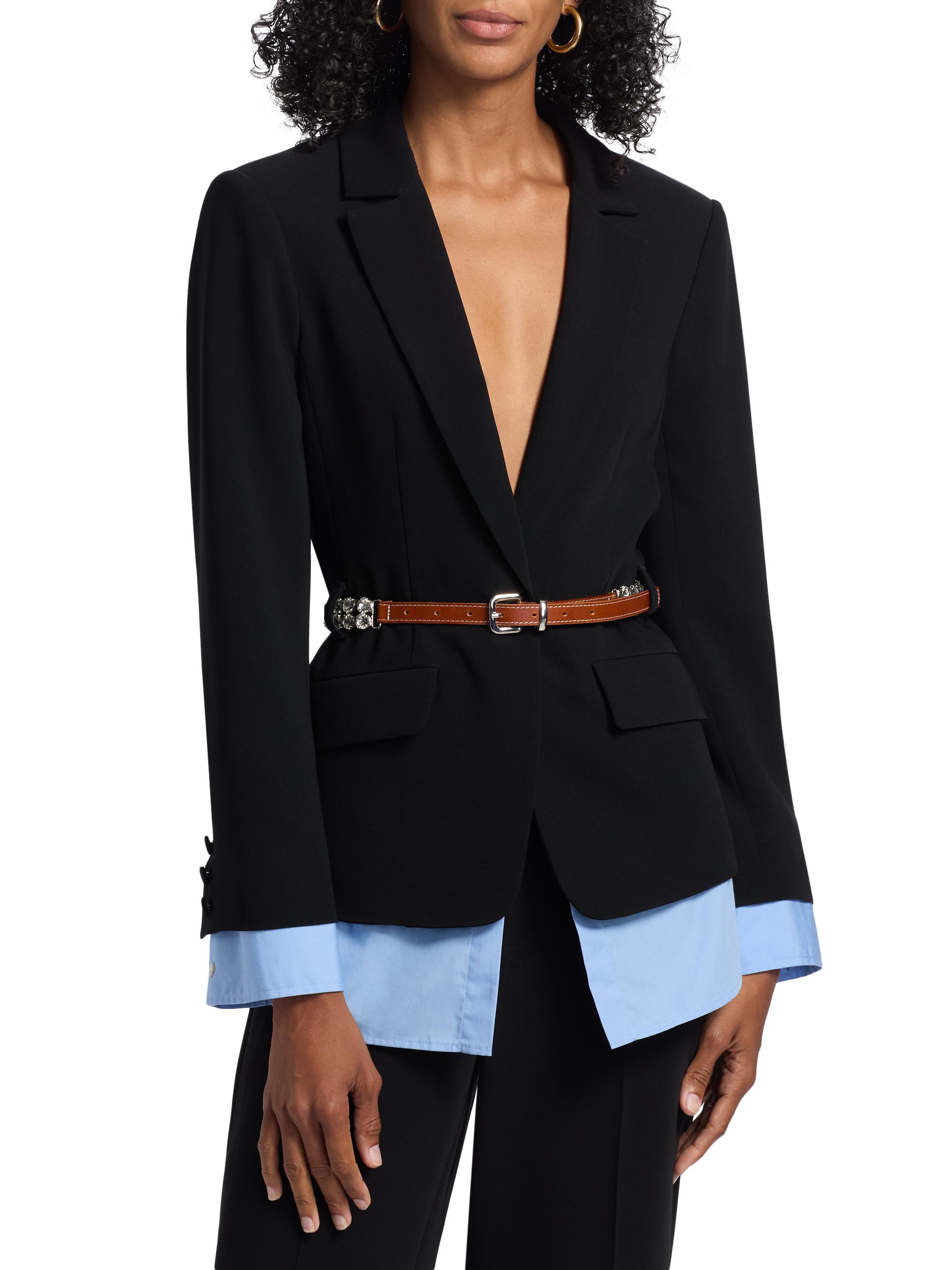 Cinq à Sept Vittoria Belted Jacket | Saks Fifth Avenue