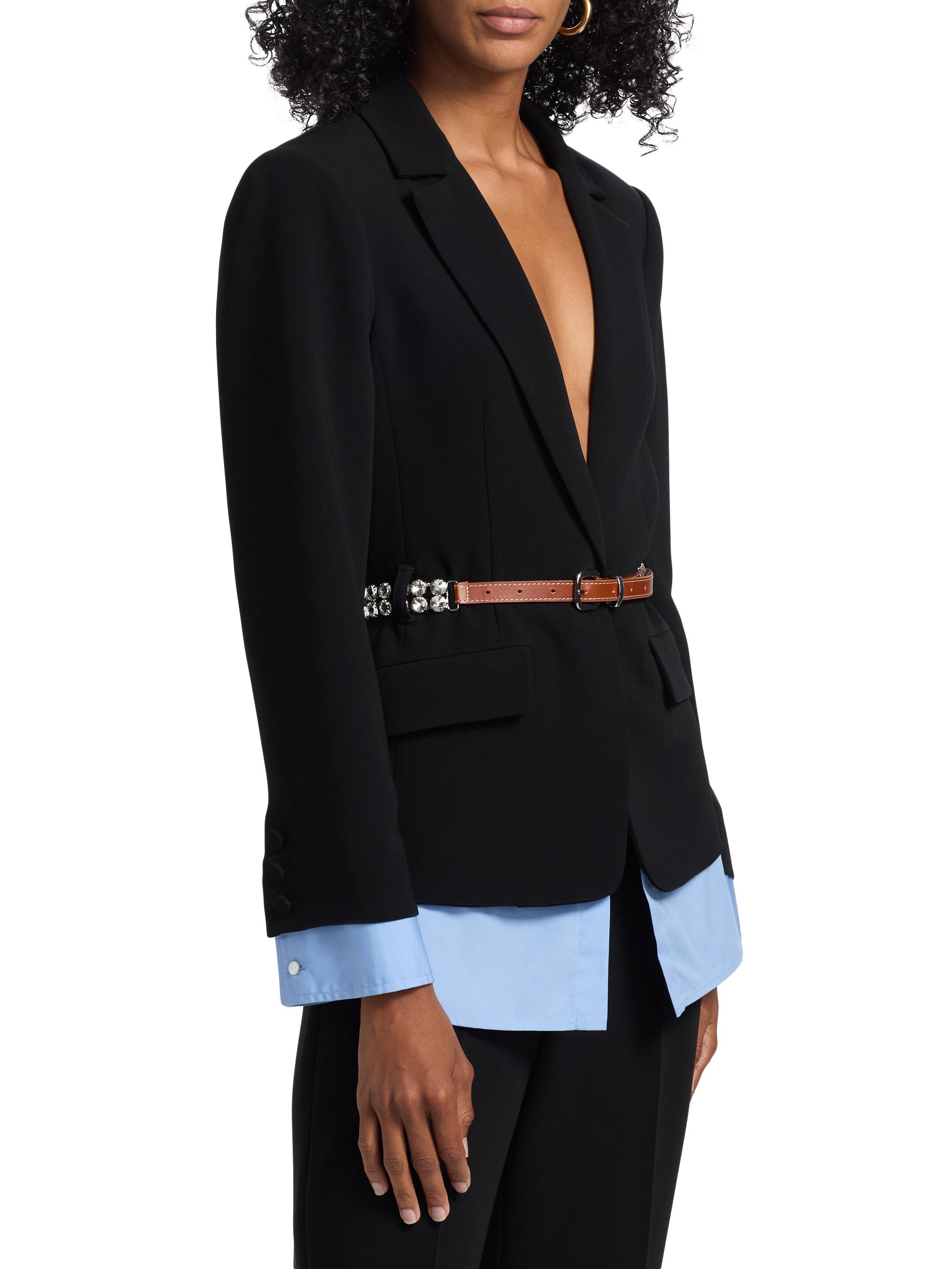 Cinq à Sept Vittoria Belted Jacket | Saks Fifth Avenue