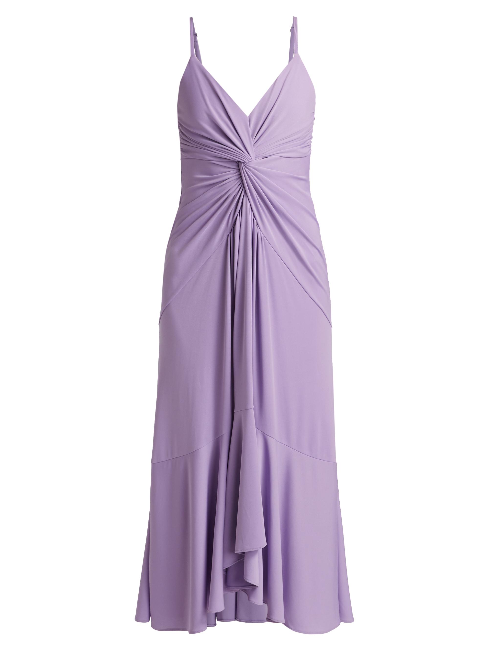 Cinq à Sept Susan Twist-Front Tulip Hem Midi-Dress | Saks Fifth Avenue