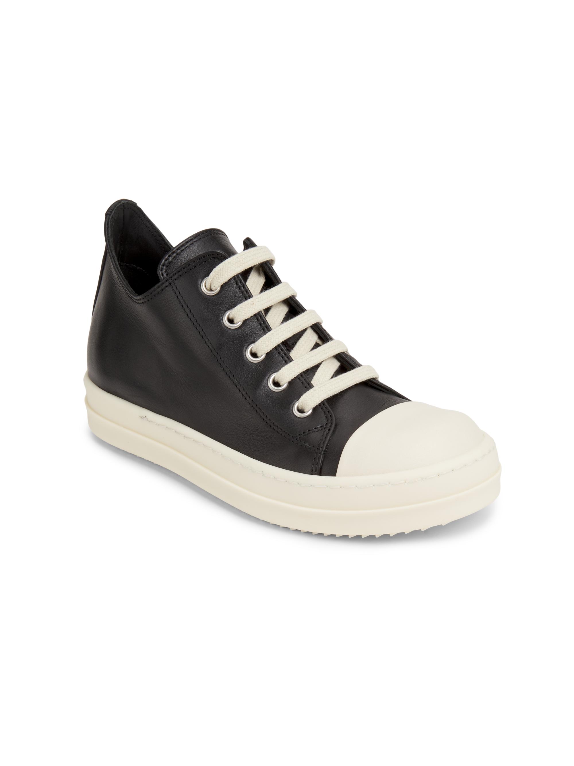 Rick Owens Little Kid's & Kid's Low-Top Sneakers - Black Milk 11.5 (Child)