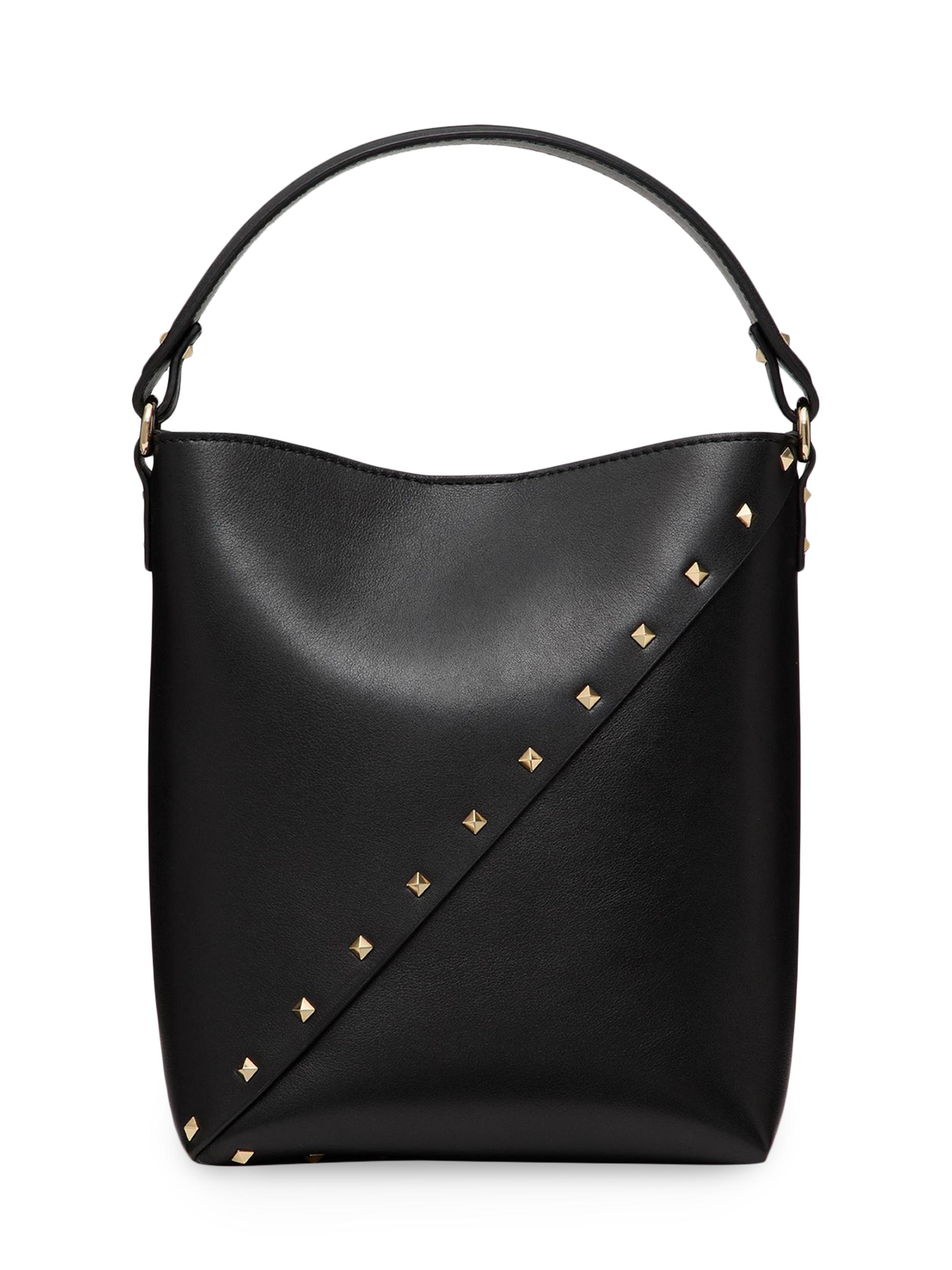 Valentino Garavani Rockstud Wispy Calfskin Bucket Bag | Saks Fifth