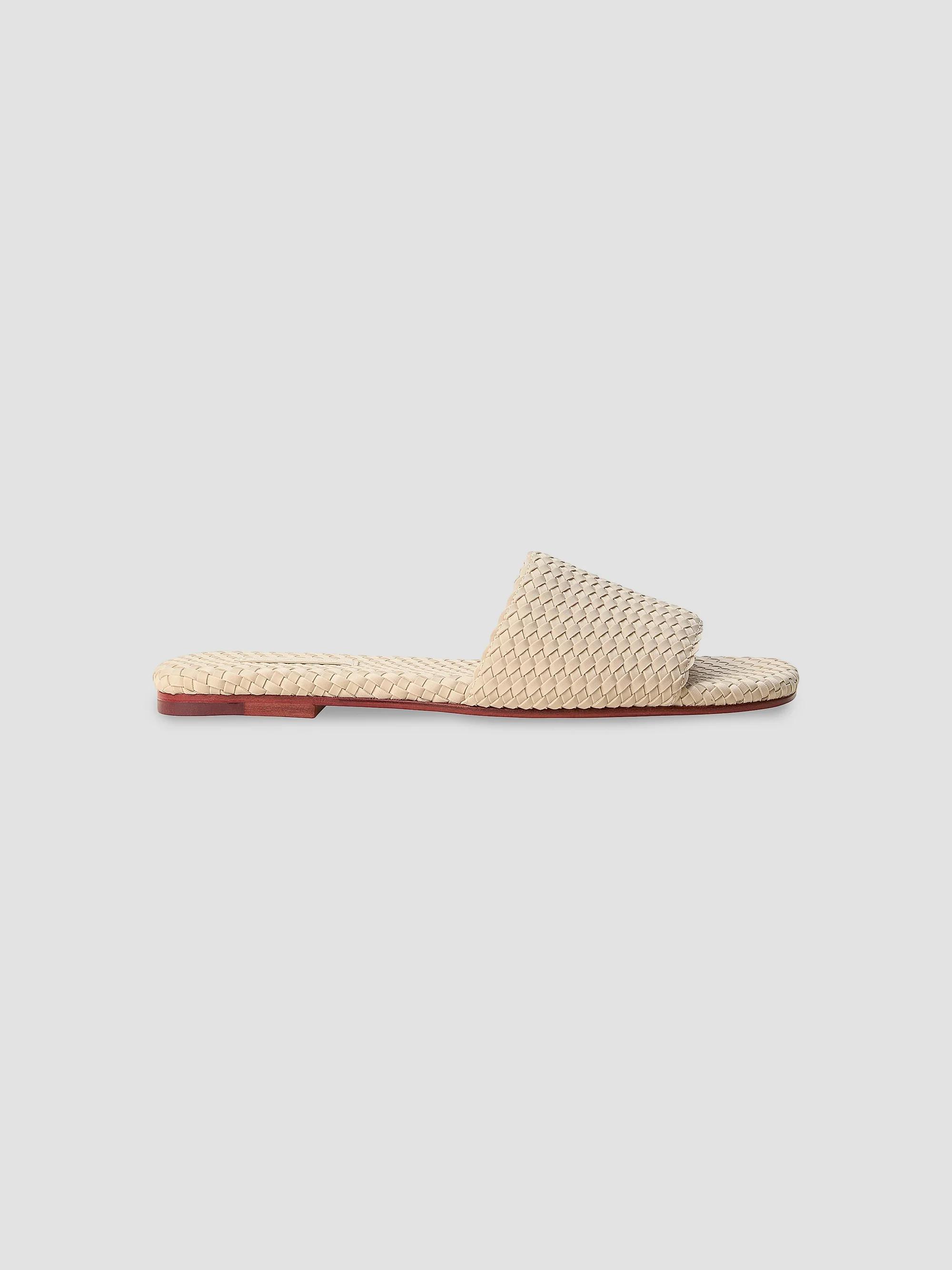 Women's St. Barths Slide Sandals - Ecru - Size 7