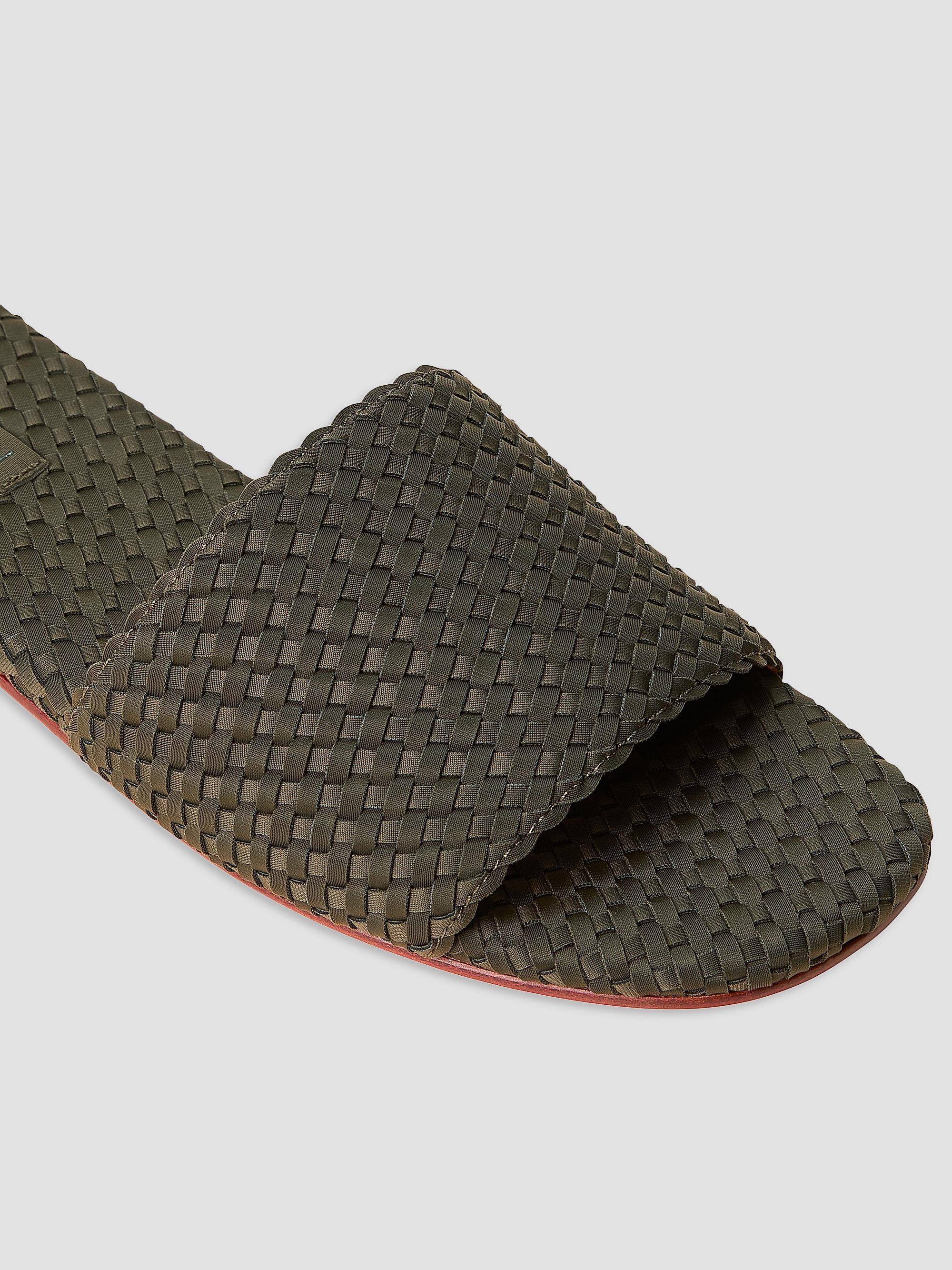 Naghedi Women's St. Barths Slide Sandals - Olive | Thumbnail 4