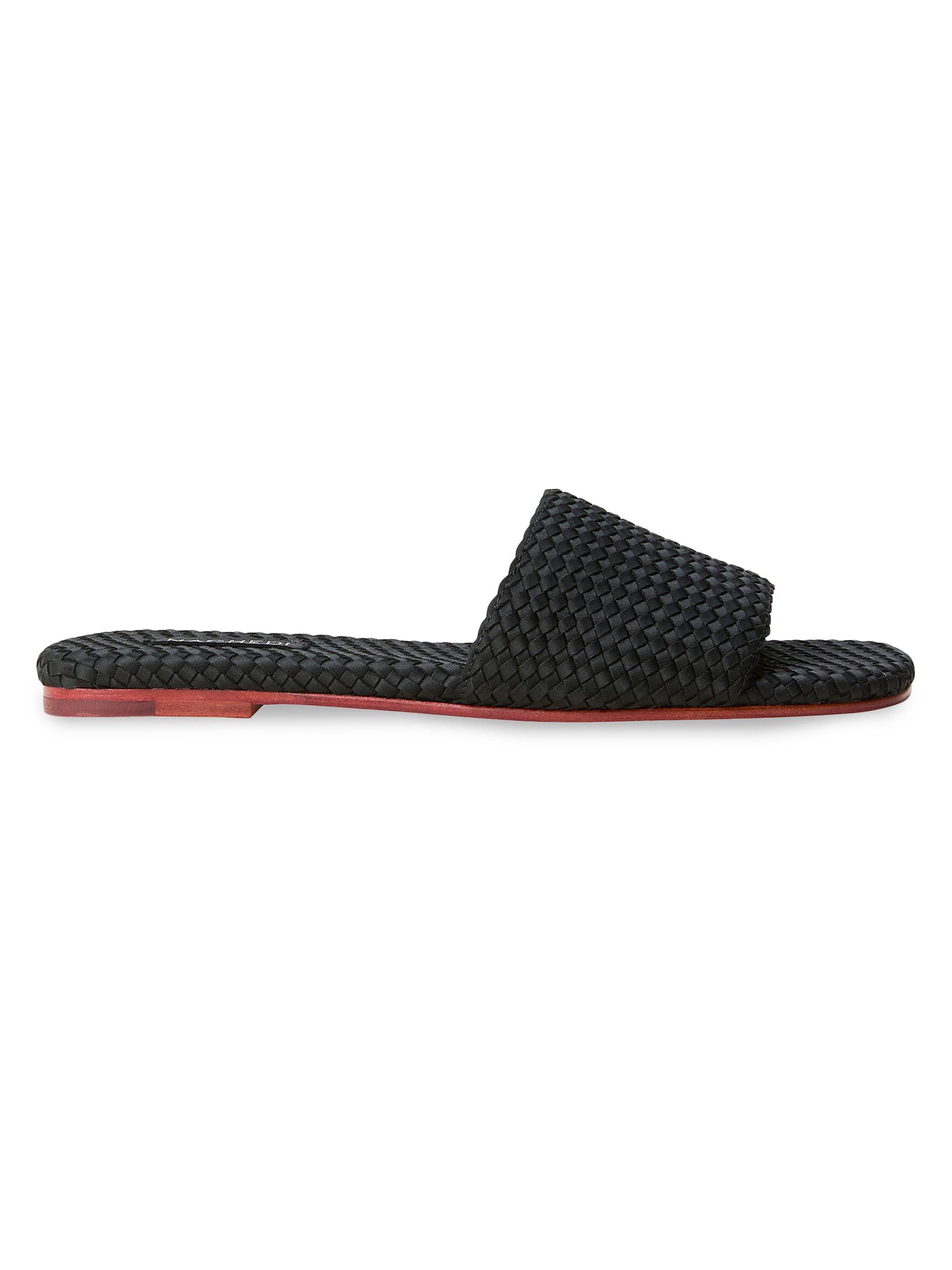 Naghedi Women's St. Barths Slide Sandals - Onyx