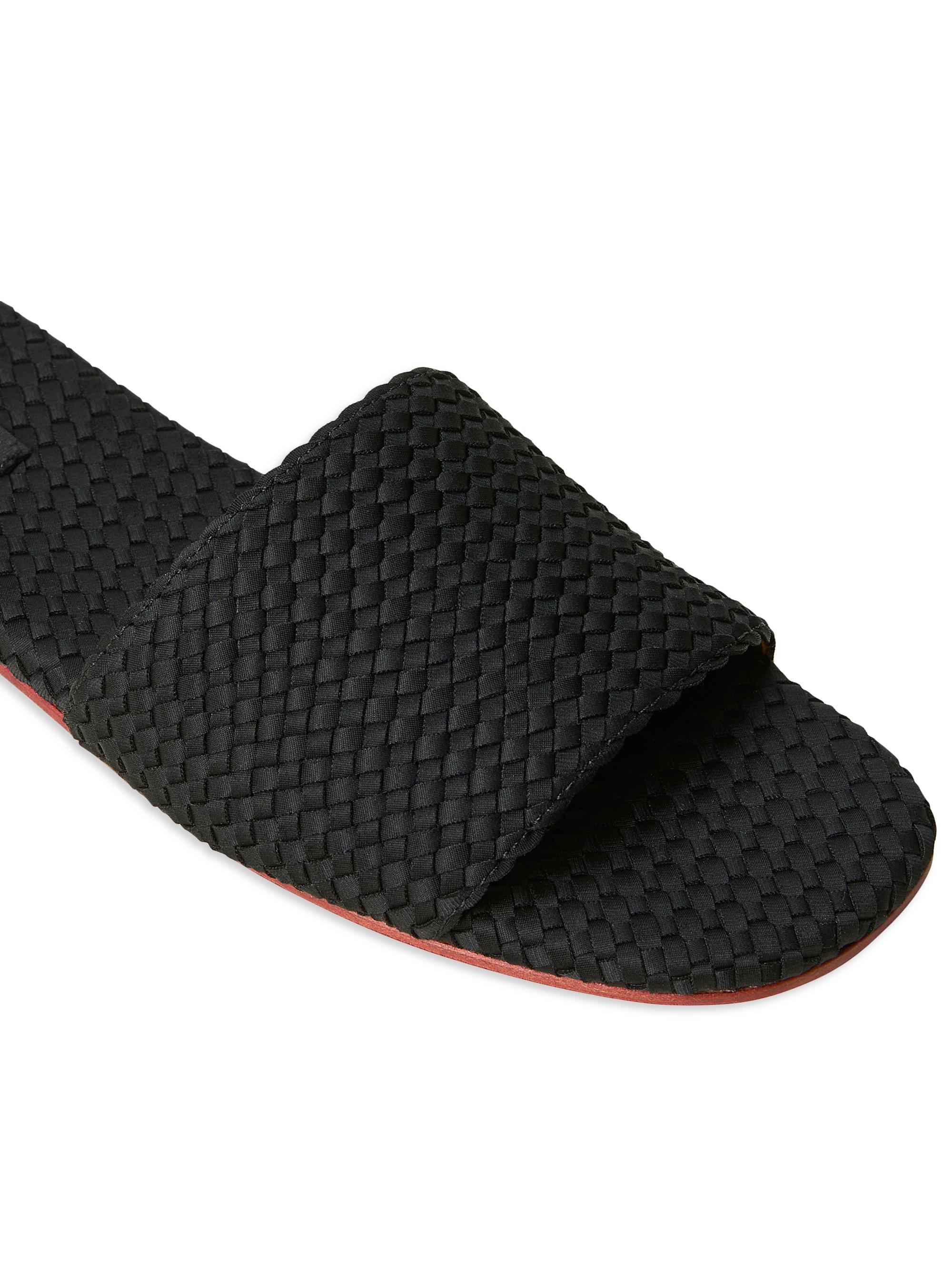Naghedi Women's St. Barths Slide Sandals - Onyx | Thumbnail 4