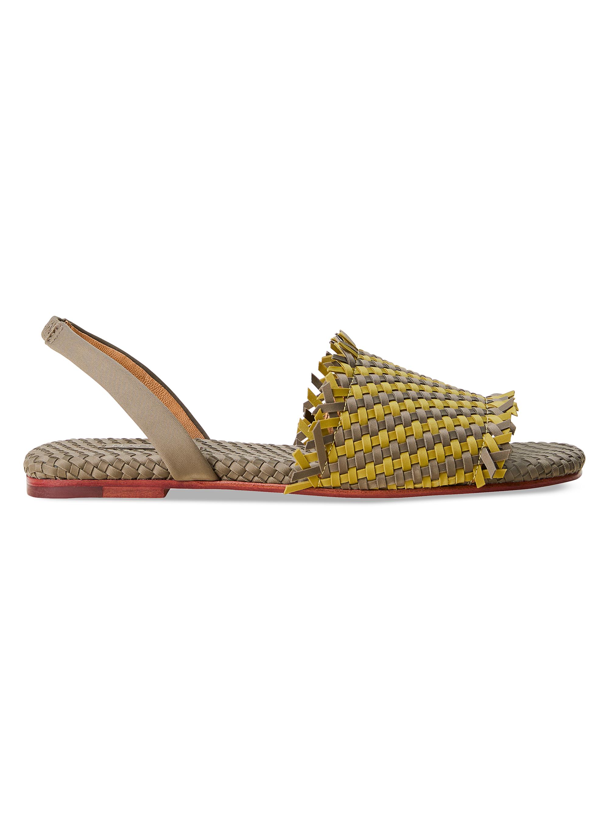 Naghedi Women's Havana Slingback Striped Sandals - Palma