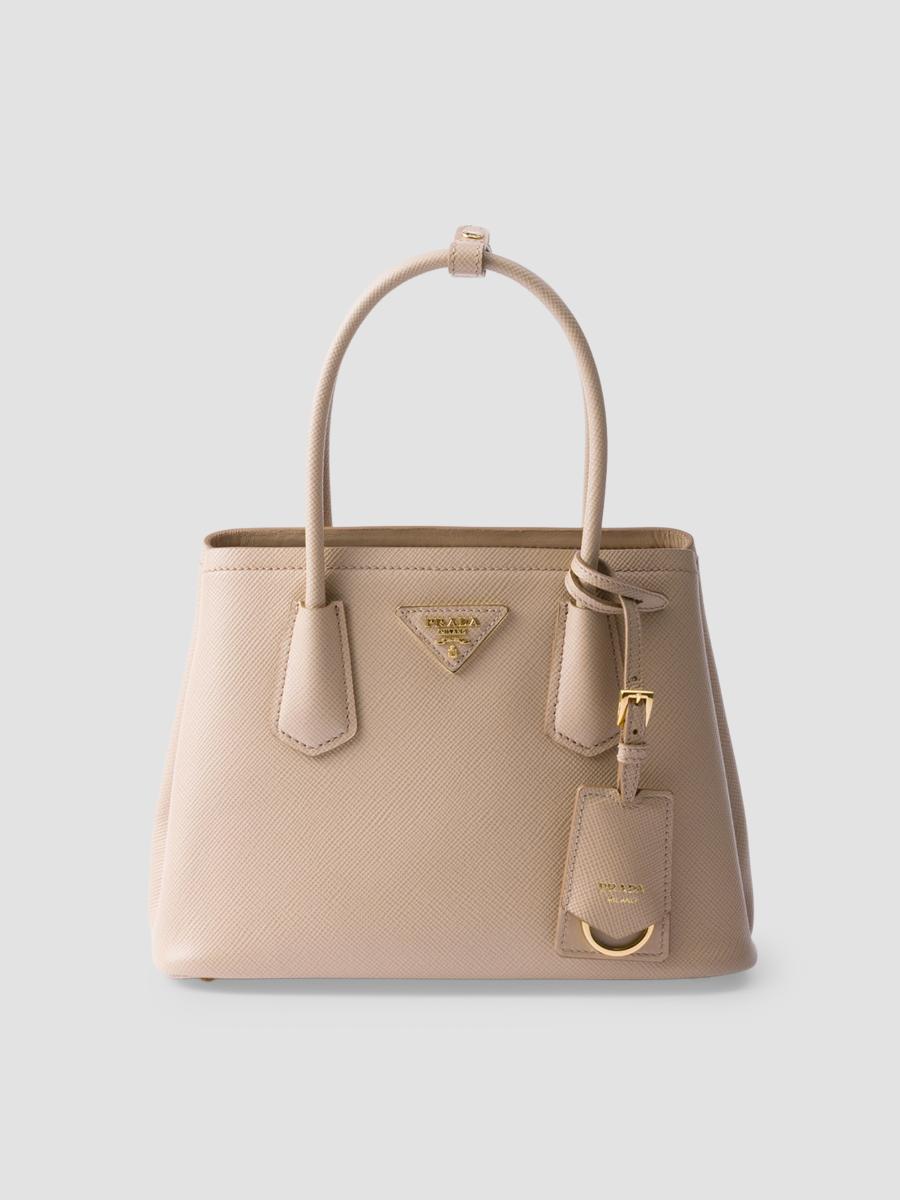 Prada Small Double Saffiano Leather Bag | Saks Fifth Avenue