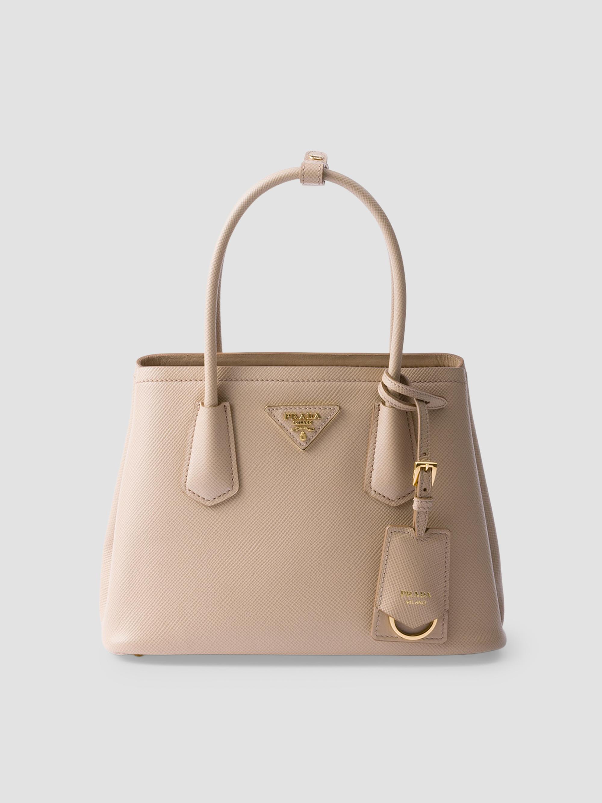 Prada Small Double Saffiano Leather Bag | Saks Fifth Avenue