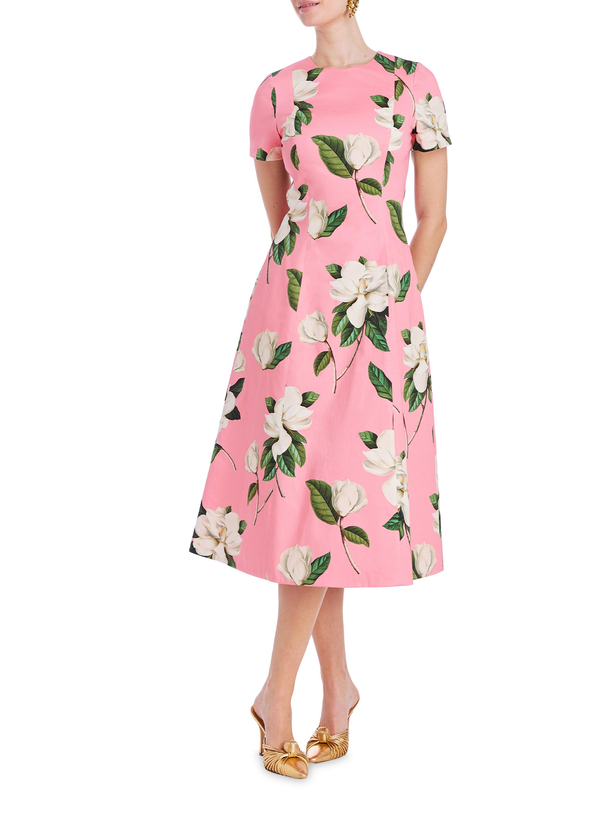 Mestiza New York Women's Lia Reversible Belted Fit & Flare Midi-Dress - Vanilla Pink