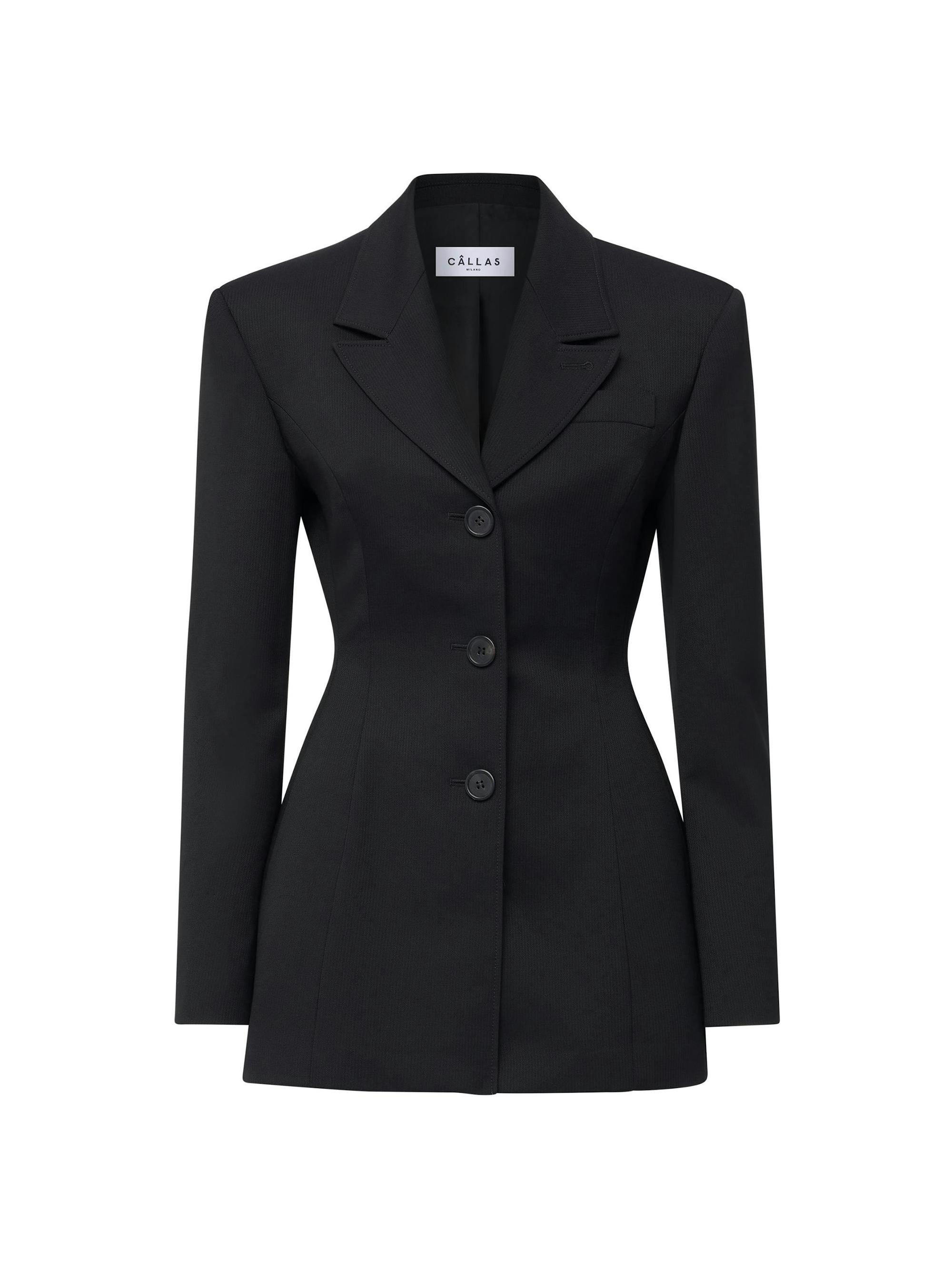 Callas Milano Women's Riva Hourglass Shaped Jacket - Black