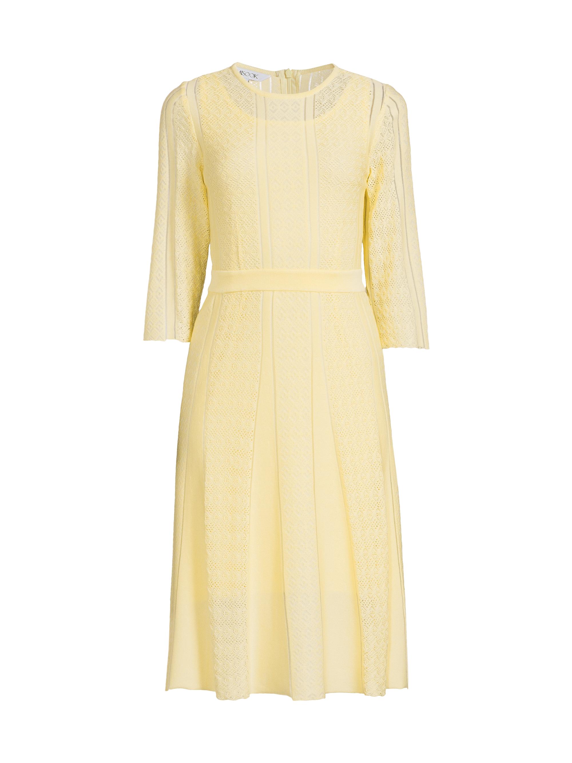Misook Women's Knit A-Line Midi-Dress - Butterfield