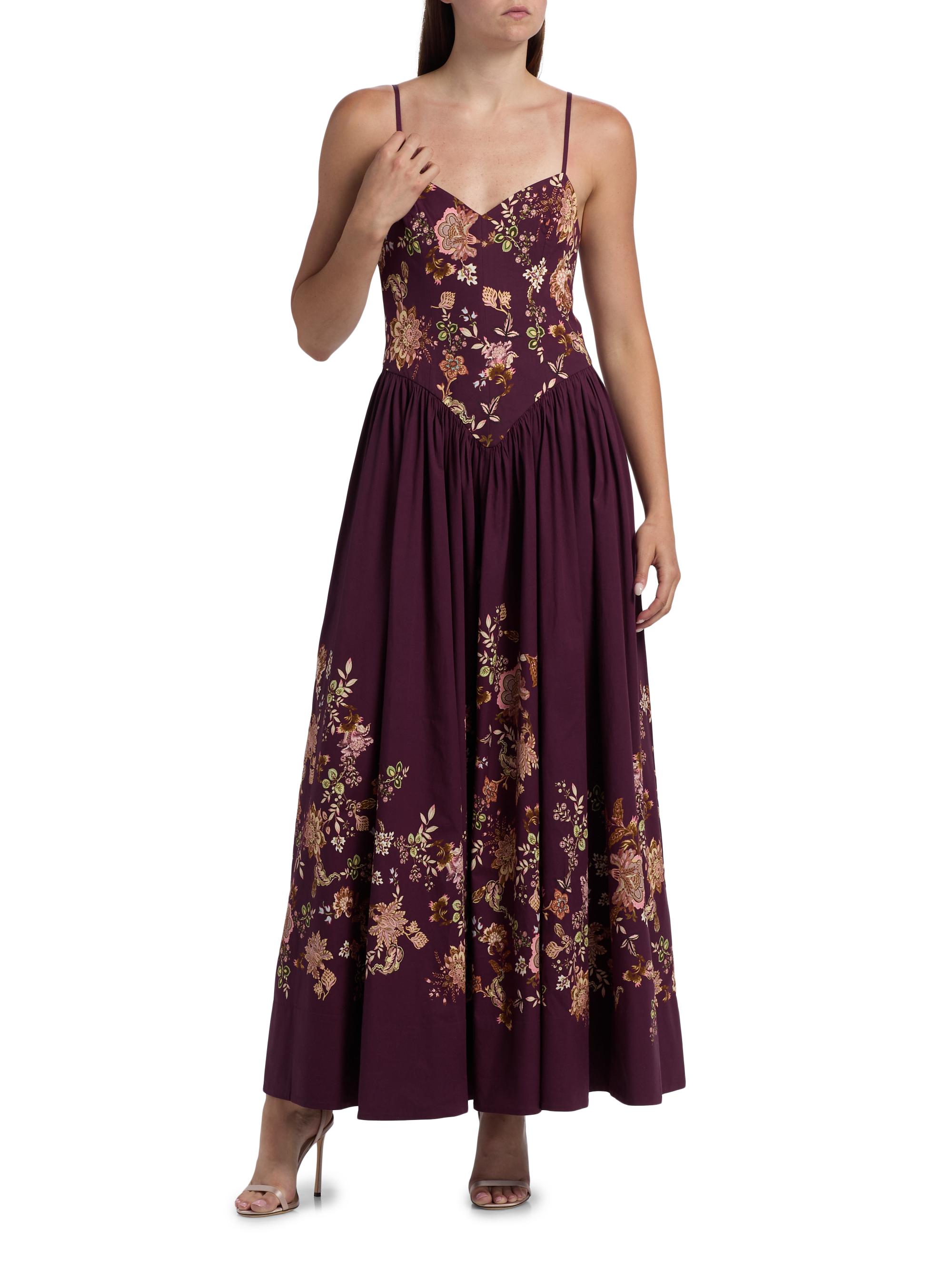 chiffon floral maxi dress with sleeves Tuckernuck Pink Chiffon Floral Jacquard Sasha Dress Pink Floral Jacquard / L