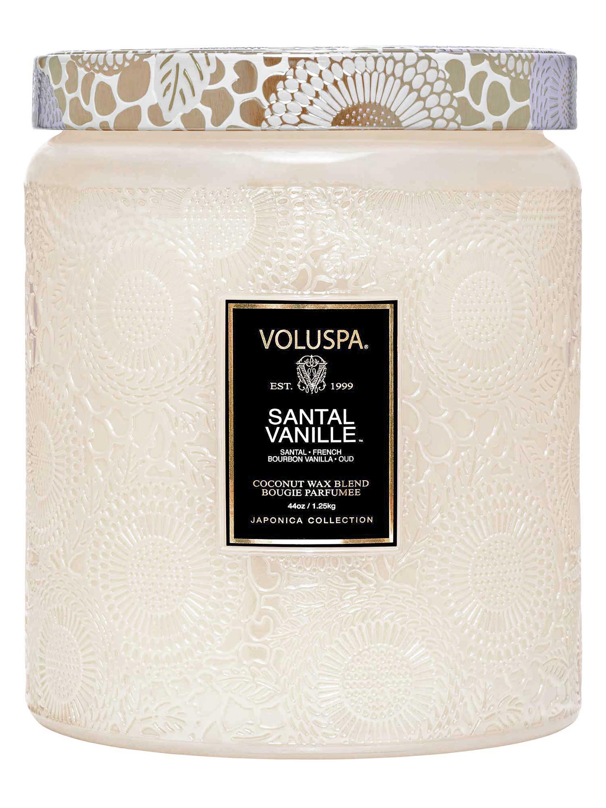 Voluspa Santal Vanille Luxe Jar Candle