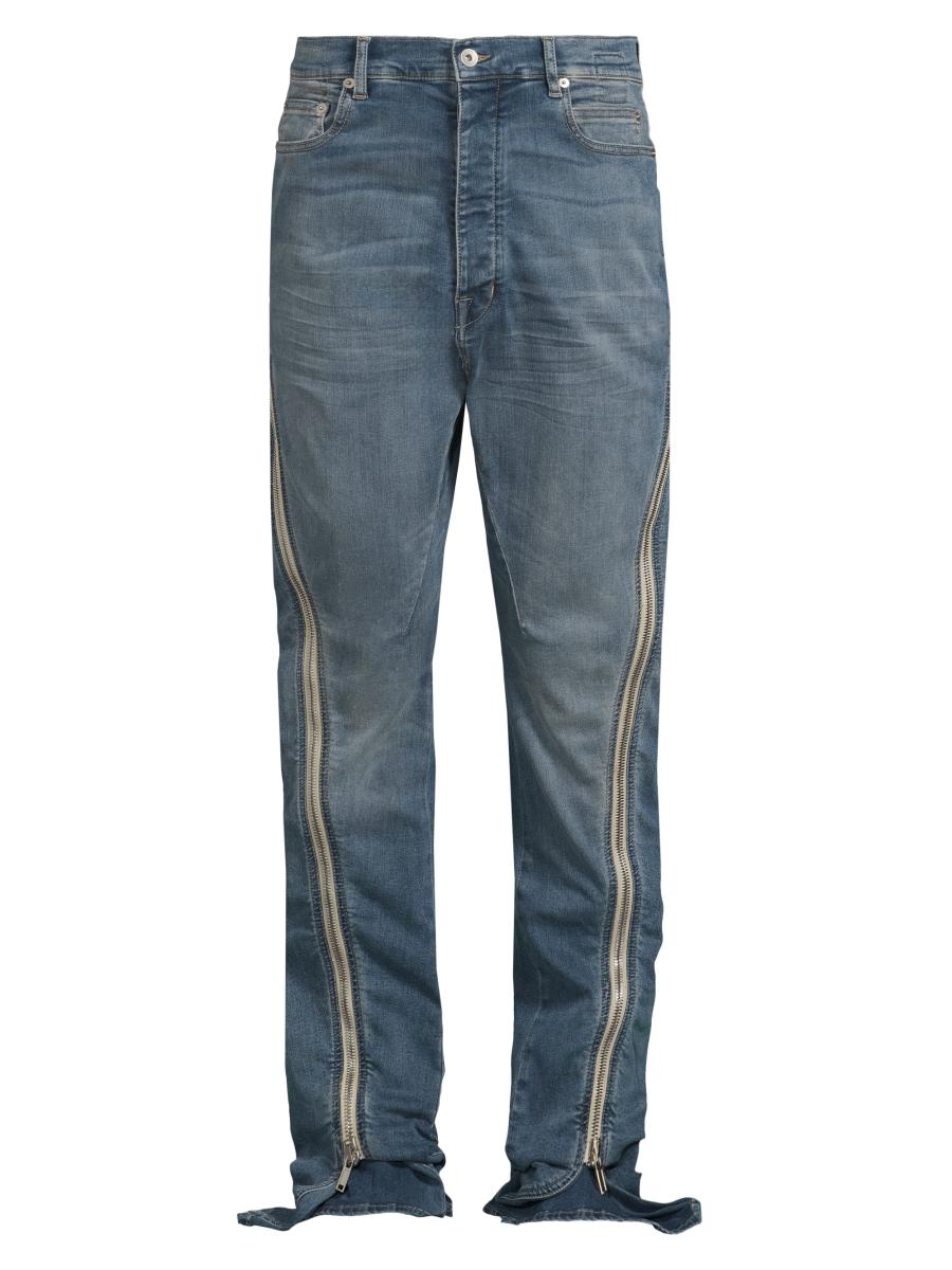 パンツ rick owens drkshdw bolan banana denim 29 Rick Owens DRKSHDW Bolan Banana slim-cut Jeans | Blue | FARFETCH