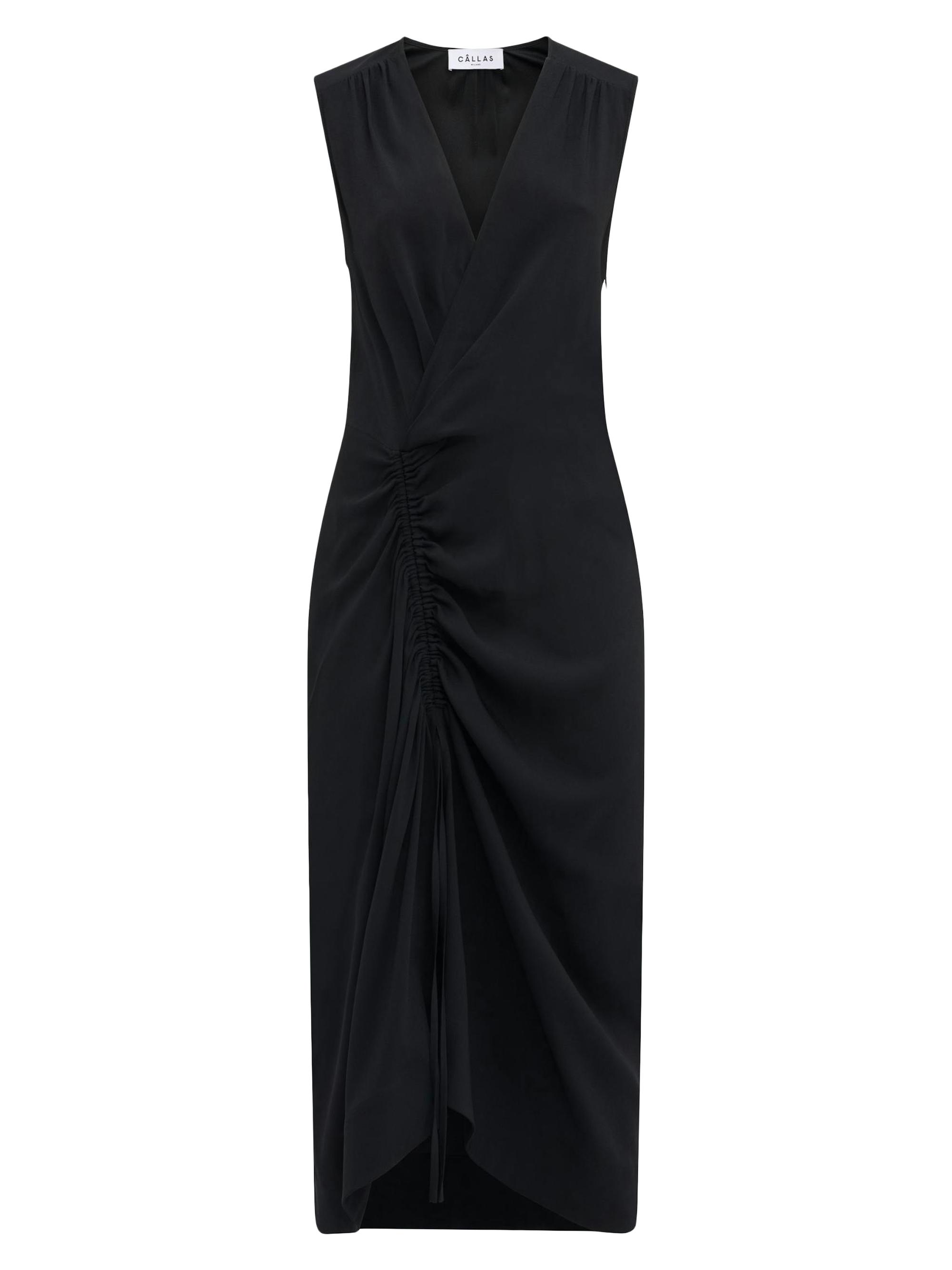 Callas Milano Women's Agnes Wrap Dress - Black