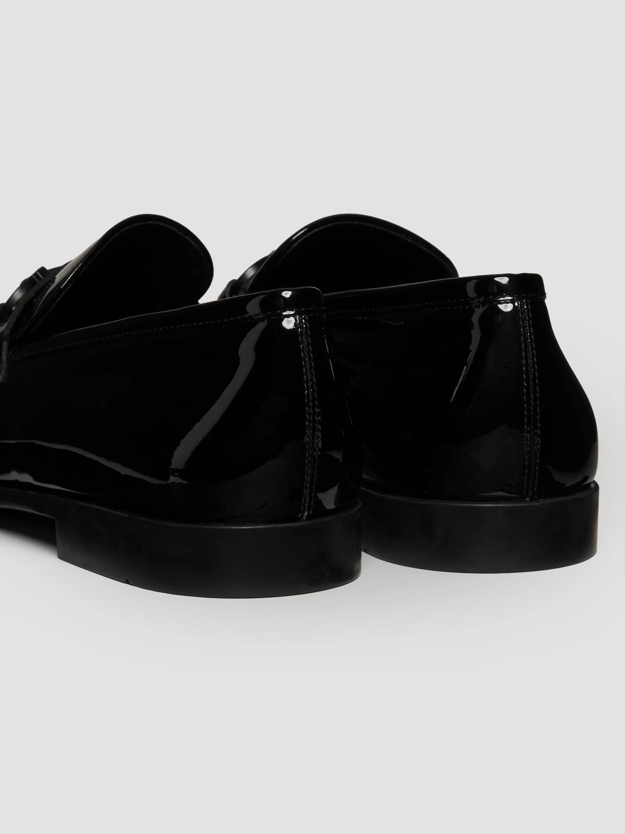 FERRAGAMO Foster Patent Leather Loafers | Saks Fifth Avenue display picture 2