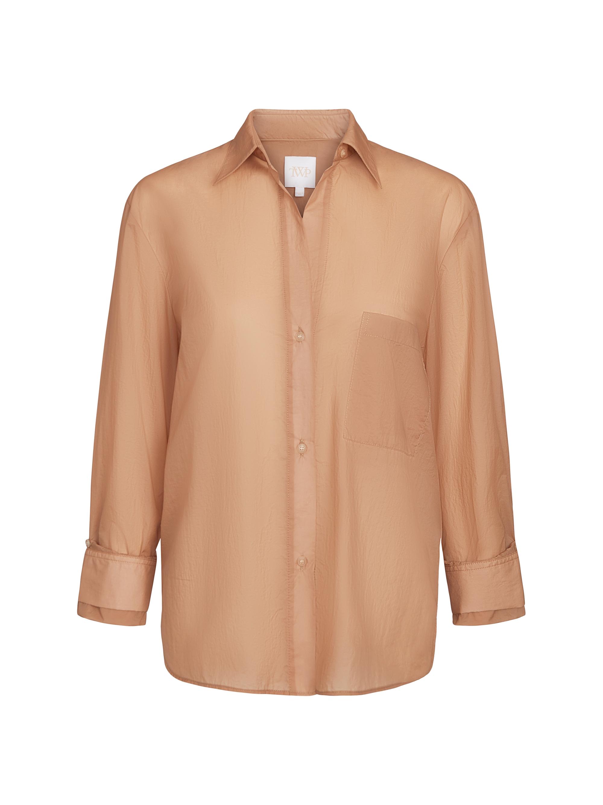 TWP Women's Next Morning Cotton Shirt - Khaki