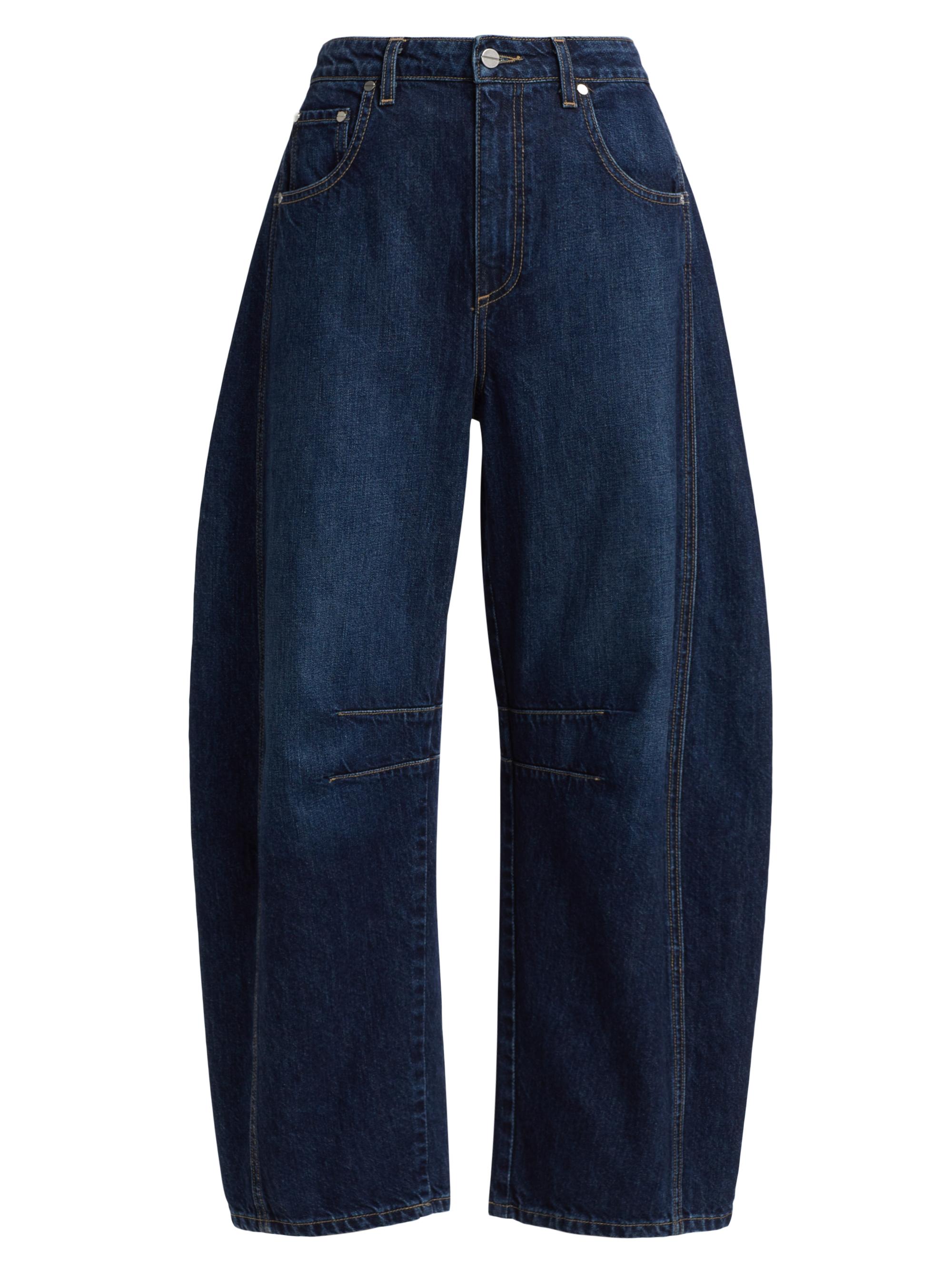 Citizens of Humanity Horseshoe Wide-Leg Frayed Jeans | Saks