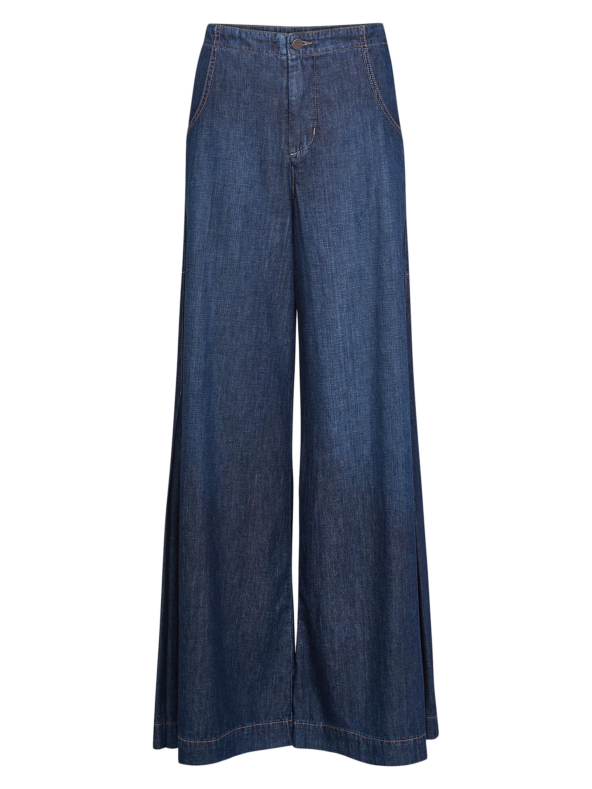 ゆ*ず様 ほぼ新品✨ CALEE USED WIDE TYPE DENIM PA Women's High-neck JoggJeans jacket | Blue | Diesel