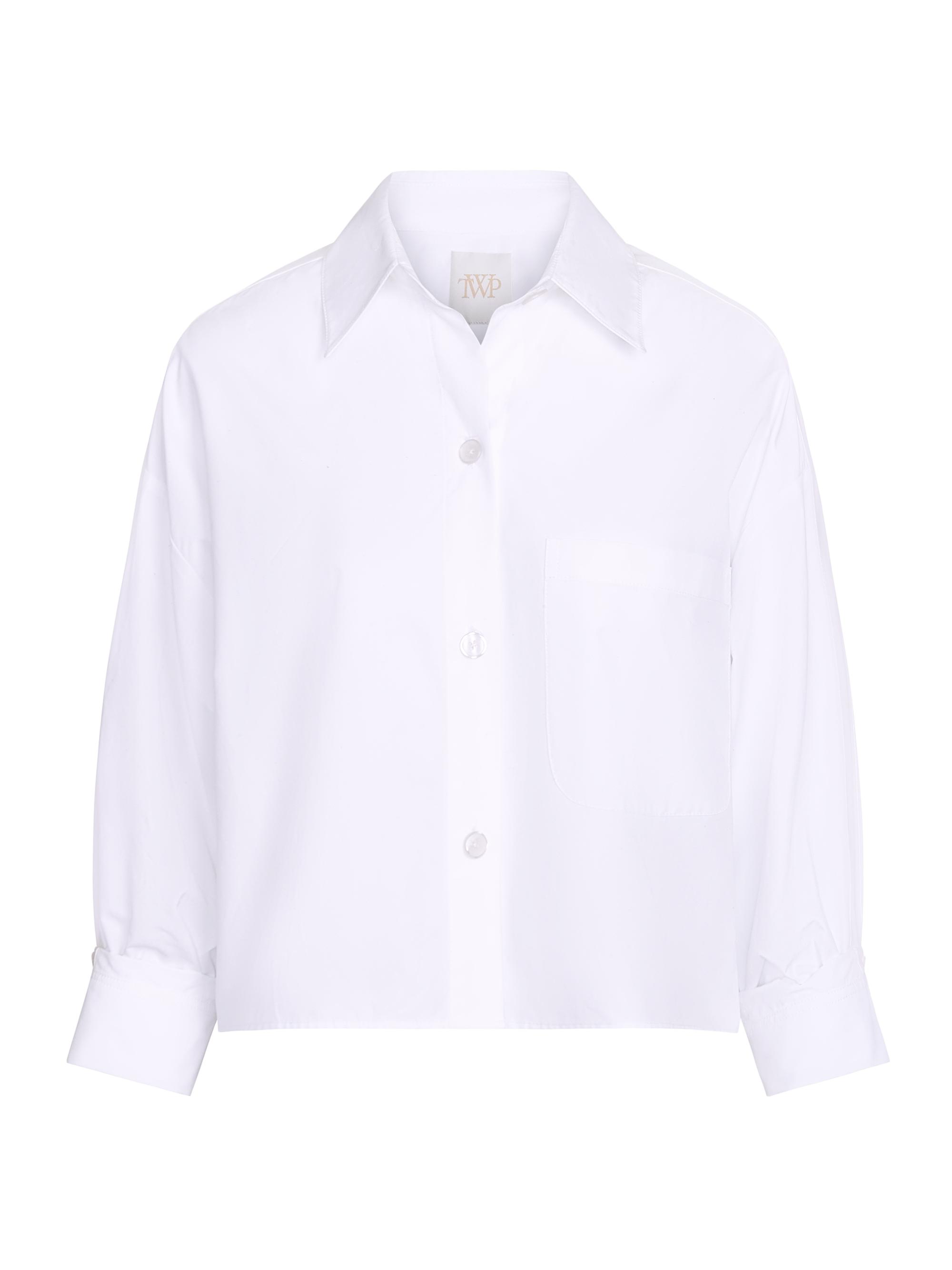 TWP Women's J. D. Cotton Oxford Shirt - White