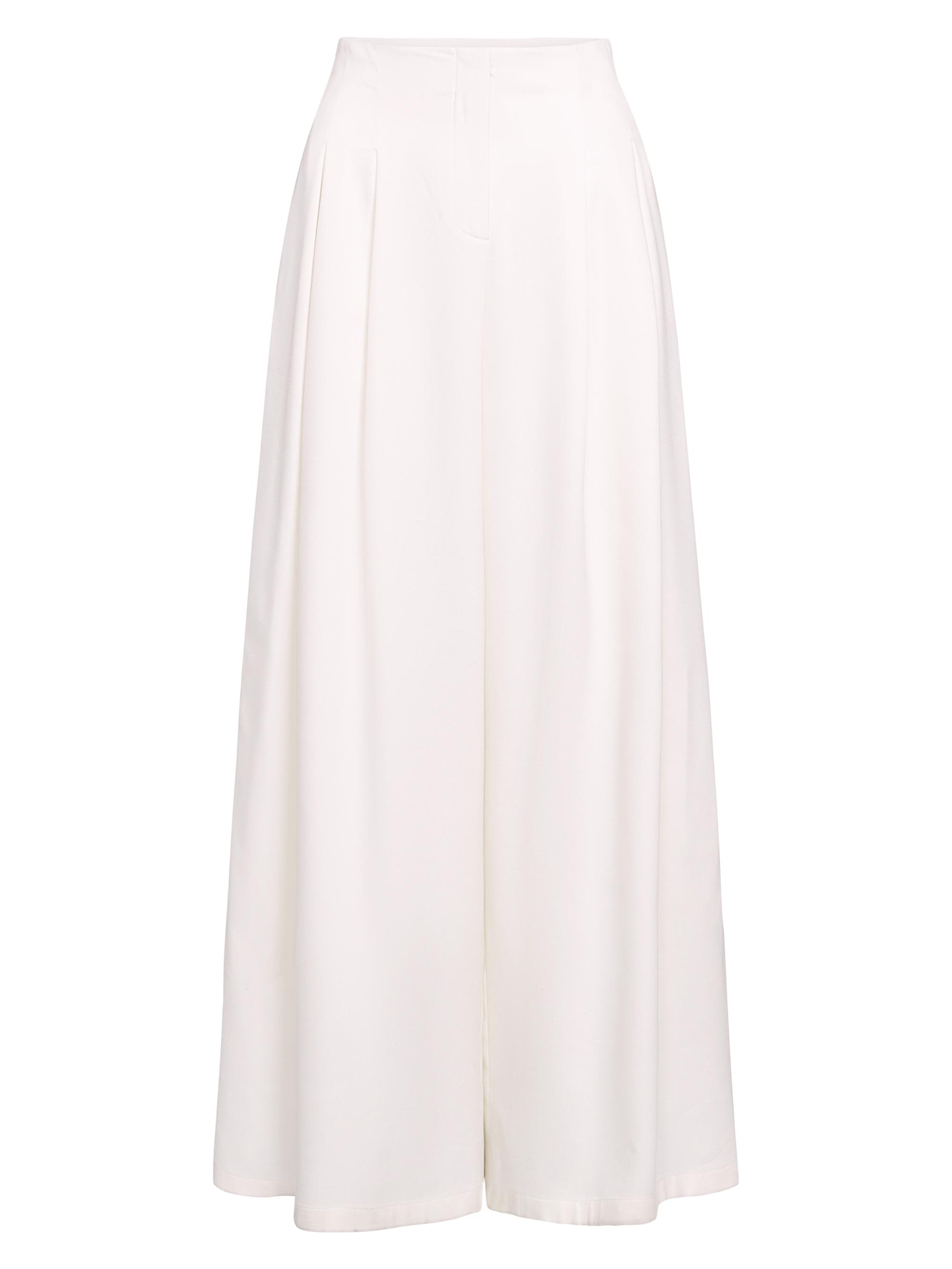 L'AGENCE Aki Pleated Skirt-Front Pants | Saks Fifth Avenue