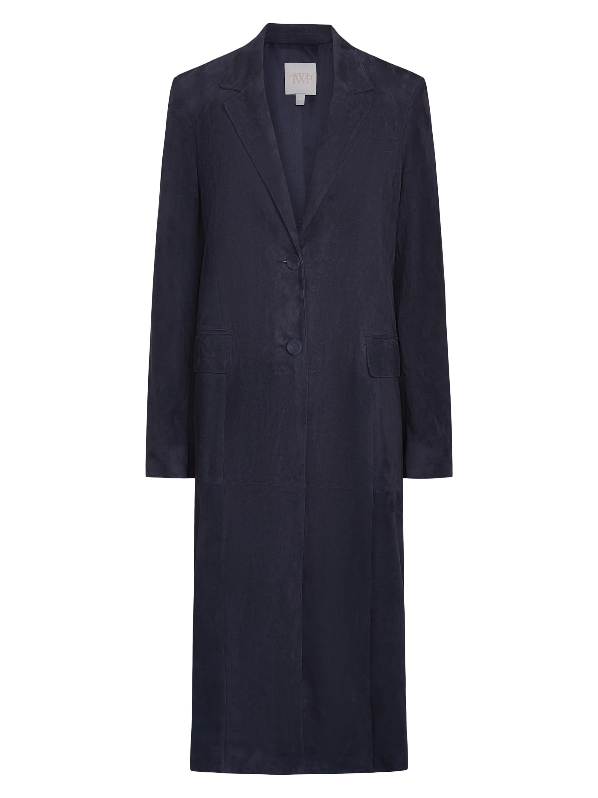 TWP Long Run Leather Car Coat | Saks Fifth Avenue