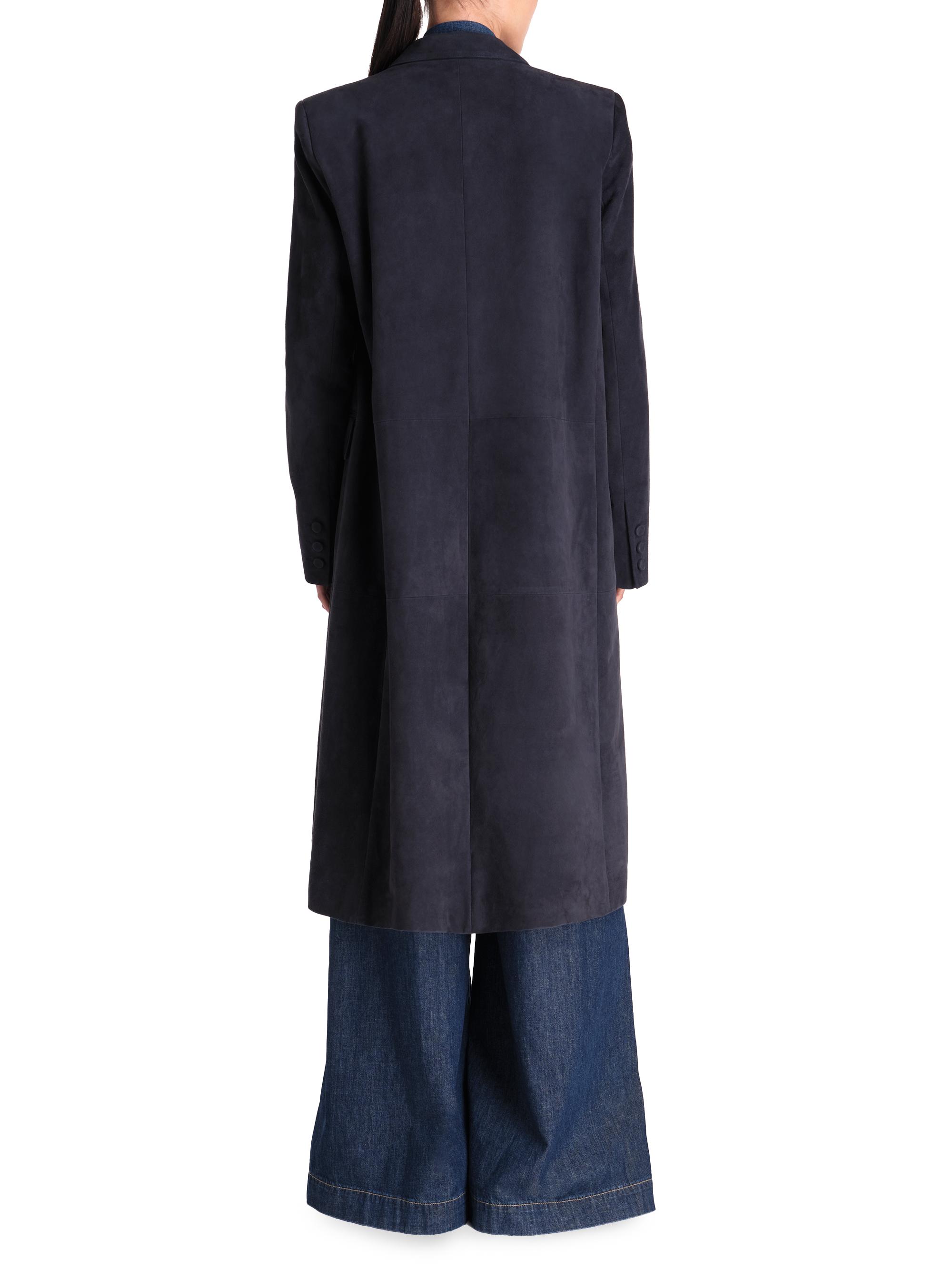 TWP Long Run Leather Car Coat | Saks Fifth Avenue